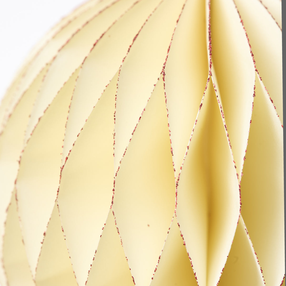by Vivi Anhänger Weihnachtskugel aus Papier