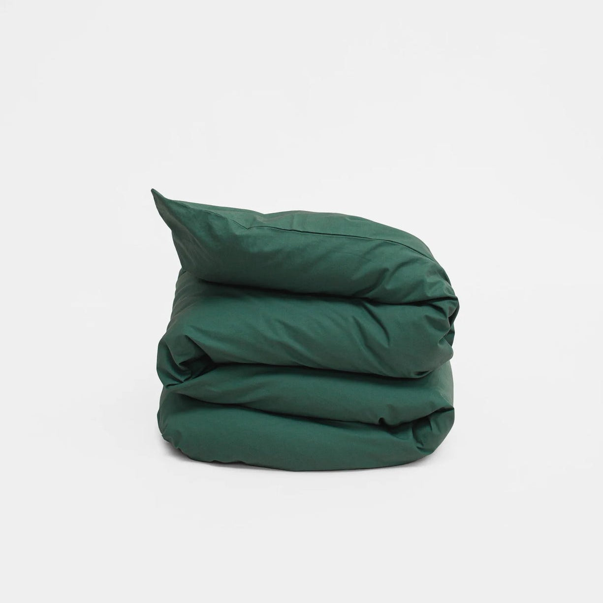erlich textil Bettdeckenbezug "Finn" 240x220 Waldgrün