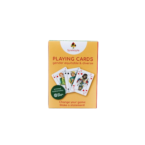 Spielköpfe "Playing Cards" - English Version