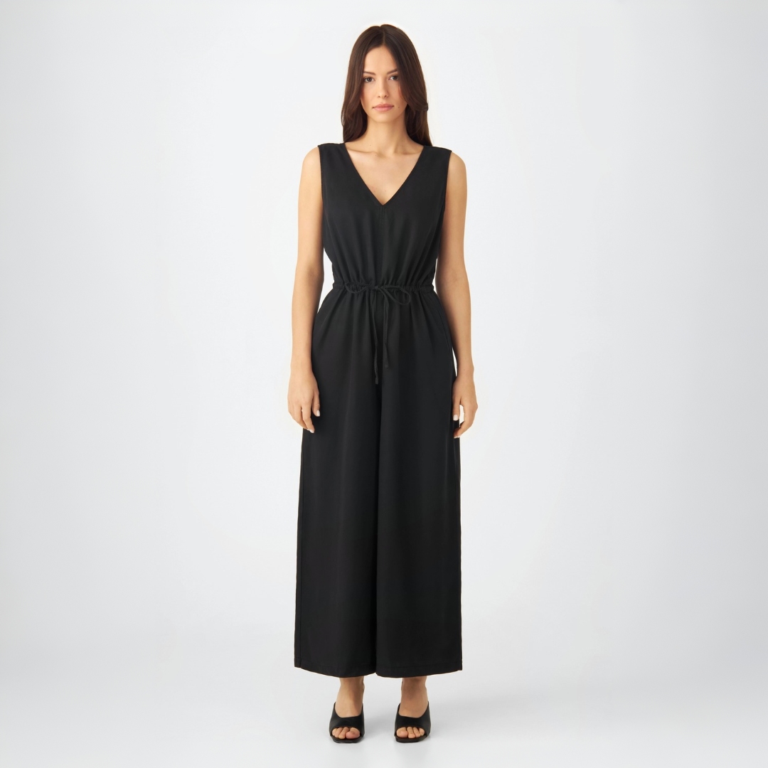 DAWN Denim Overall "MOONLIGHT" Midnight Black
