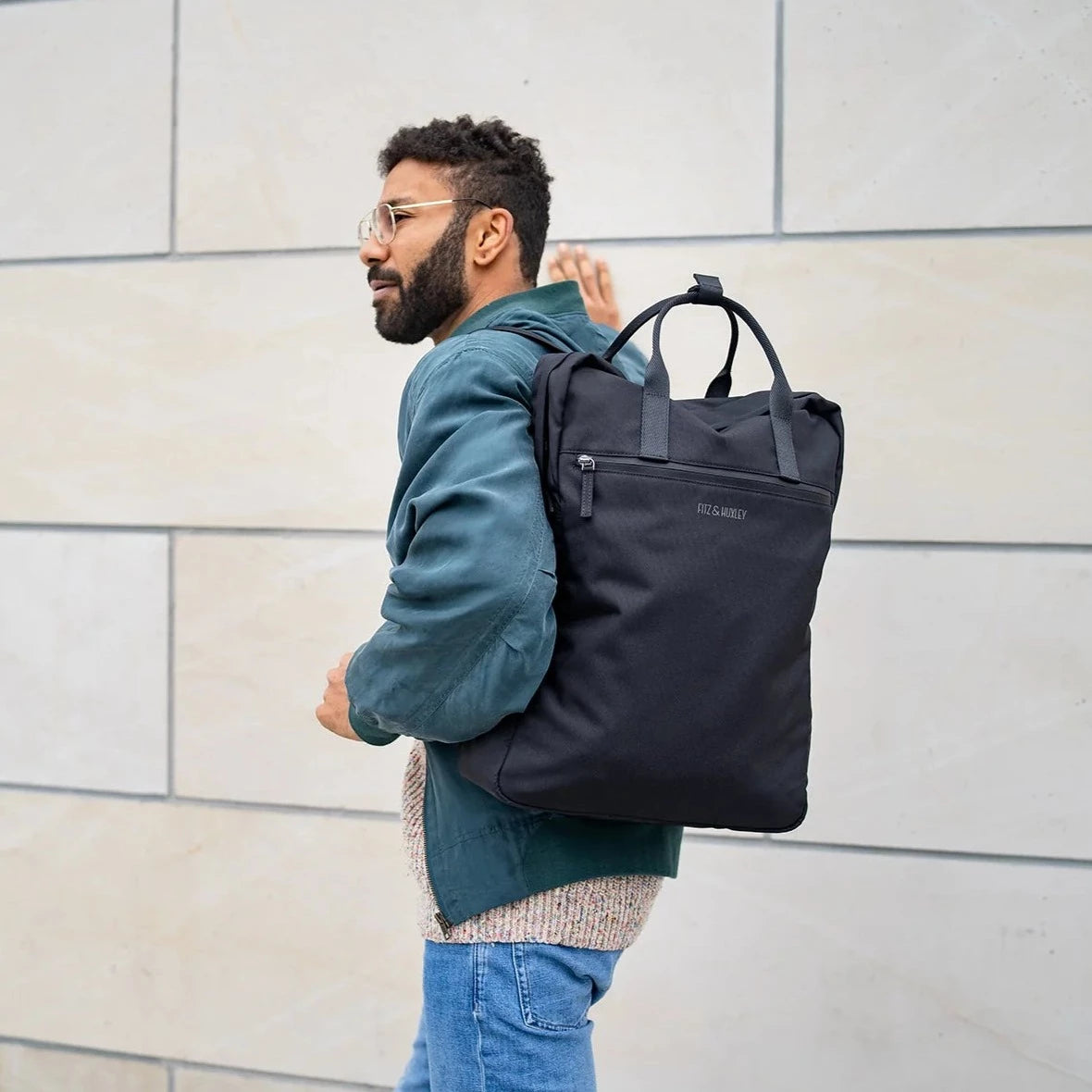 Fitz & Huxley Rucksack "OCEAN" ashlar