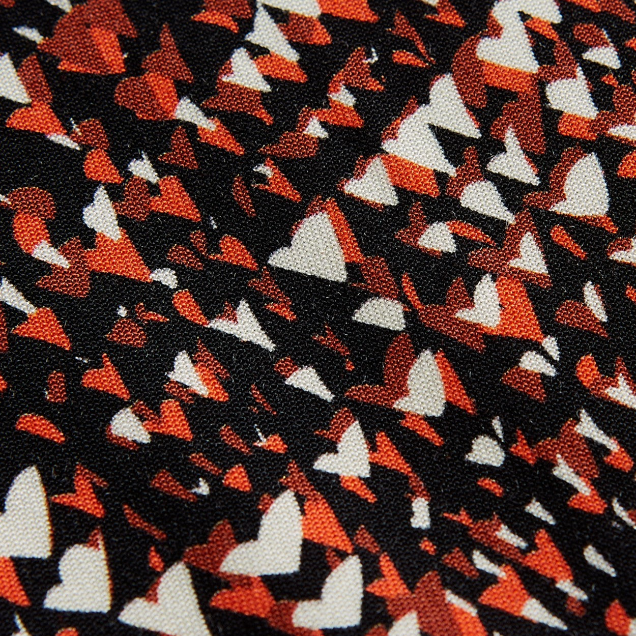 Isla - Black / Orange (Hearts)
