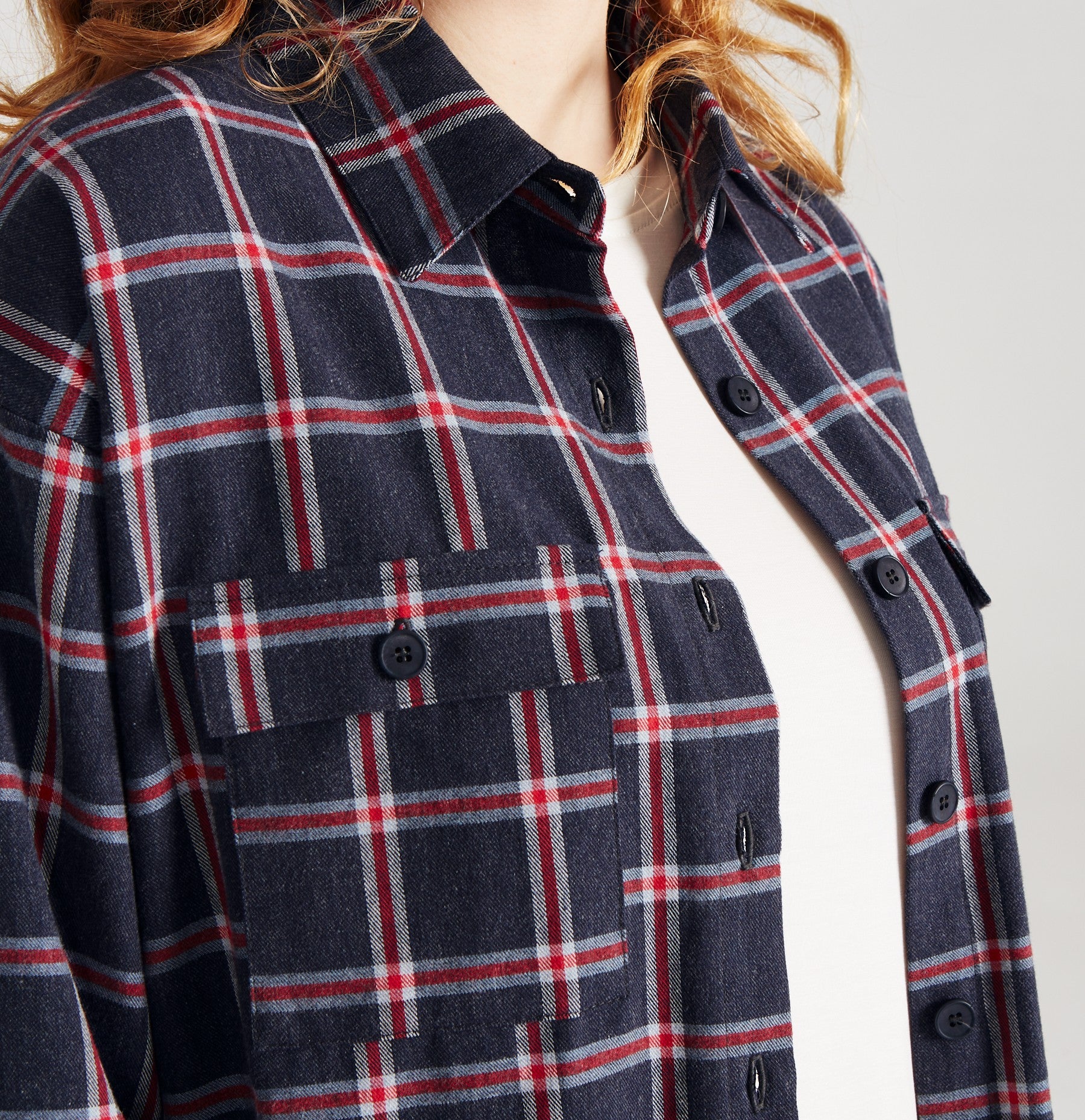 Eva - Blue / Red (Checks)