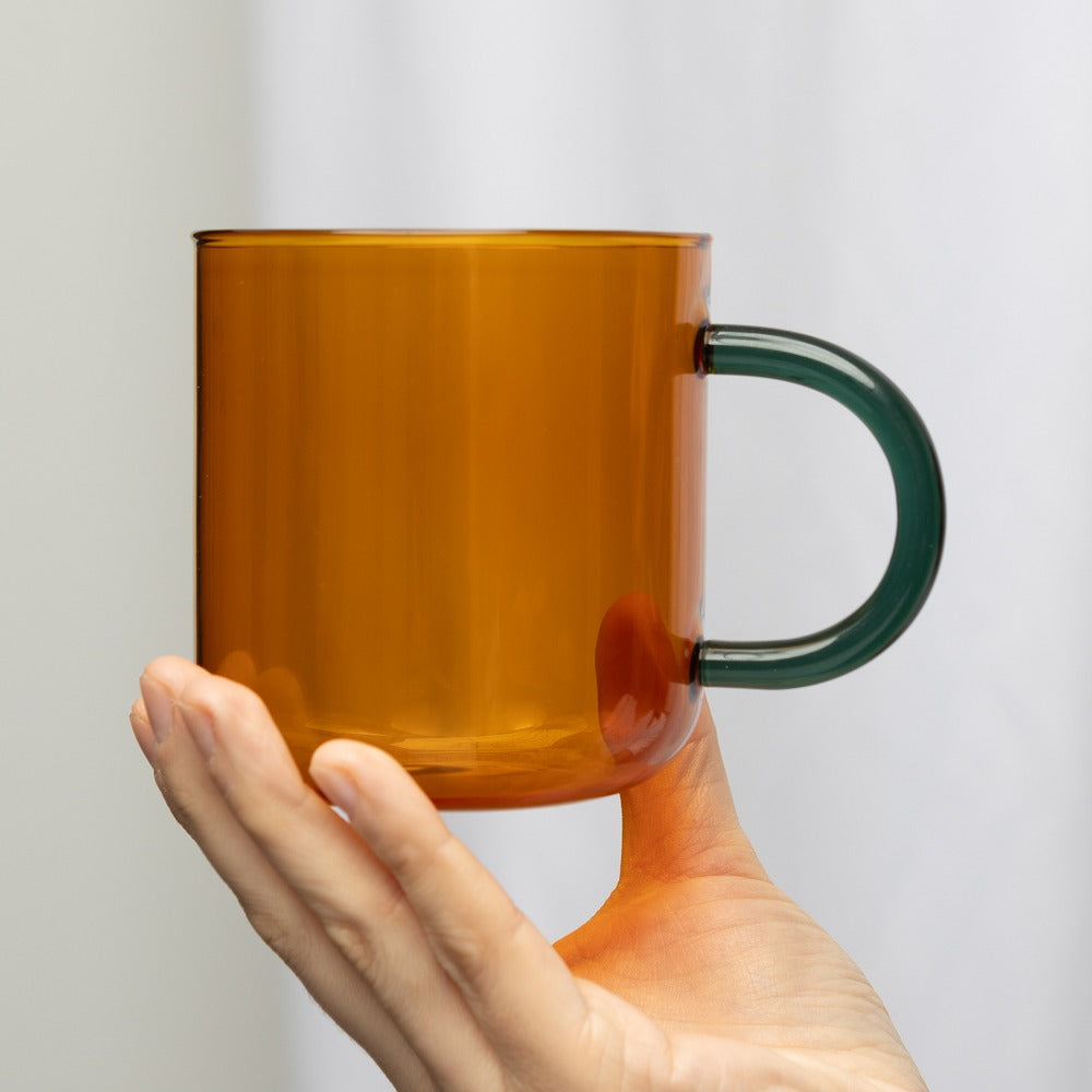 Tranquillo Tasse aus Borosilikatglas "RAIINBOW"