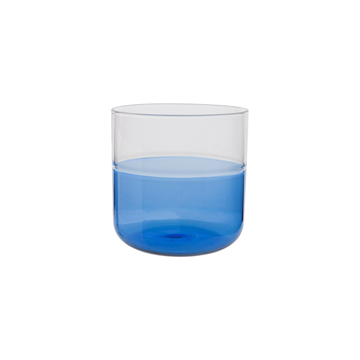 Tranquillo Trinkglas "RAIINBOW" 410 ml Blau