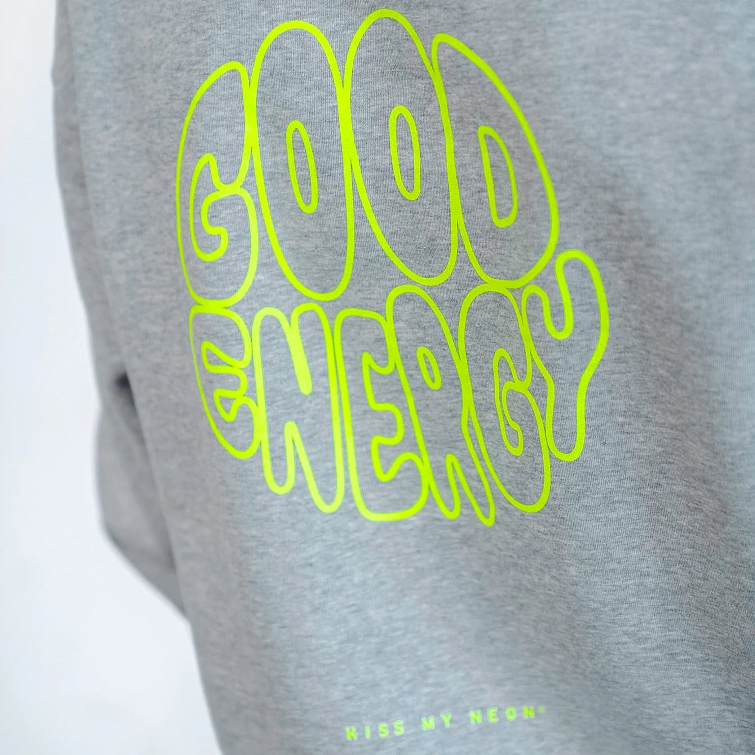 Kiss My Neon Sweater "Good Energy"