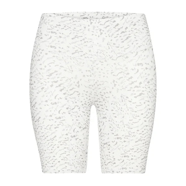 Hey Honey "Biker Short" Feather White