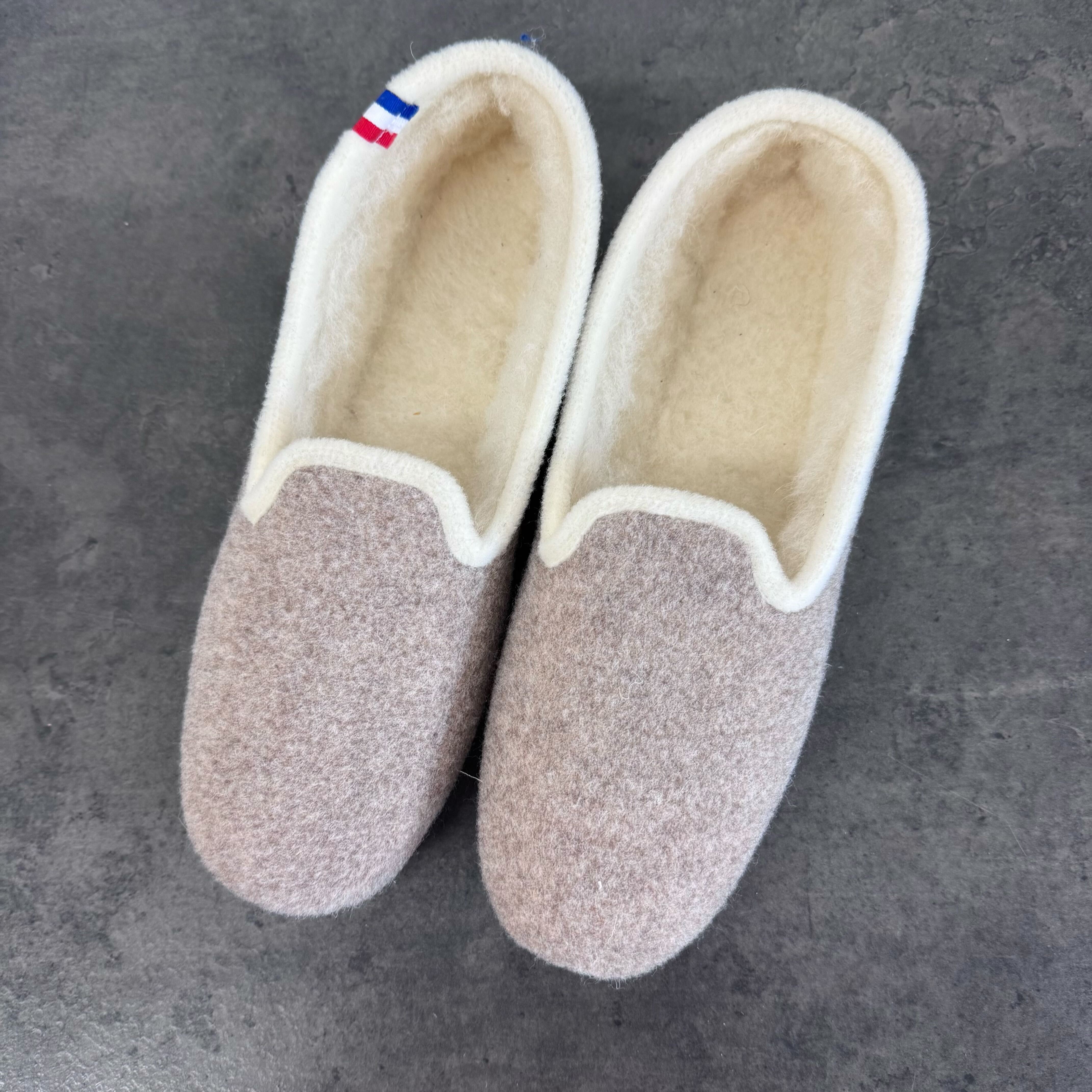Espadrij l´originale Hausschuh "TRADITIONALE ELLE" 39 Taupe Natur