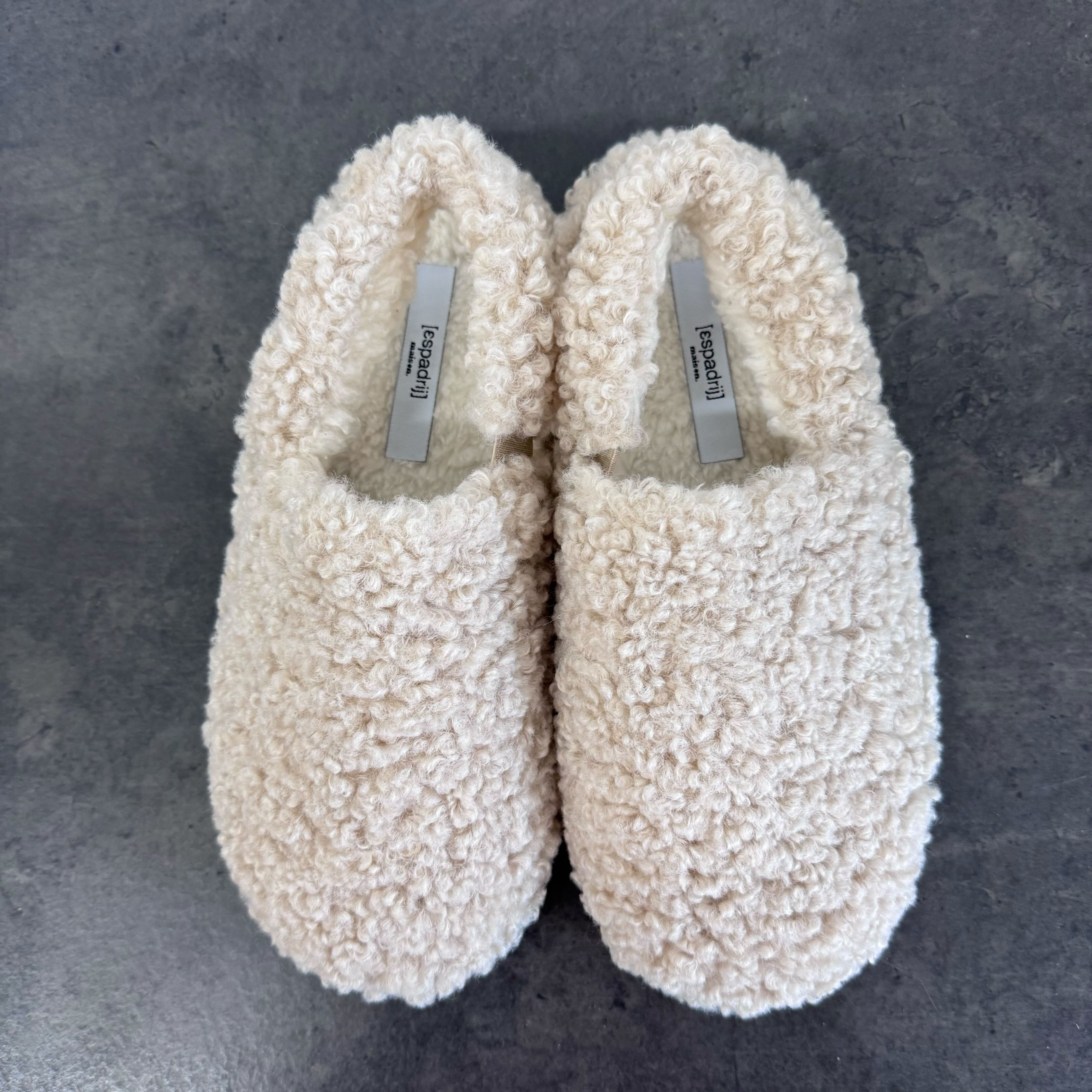 Espadrij l´originale Hausschuh "ELASTIQUE CURLY" 39 Beige