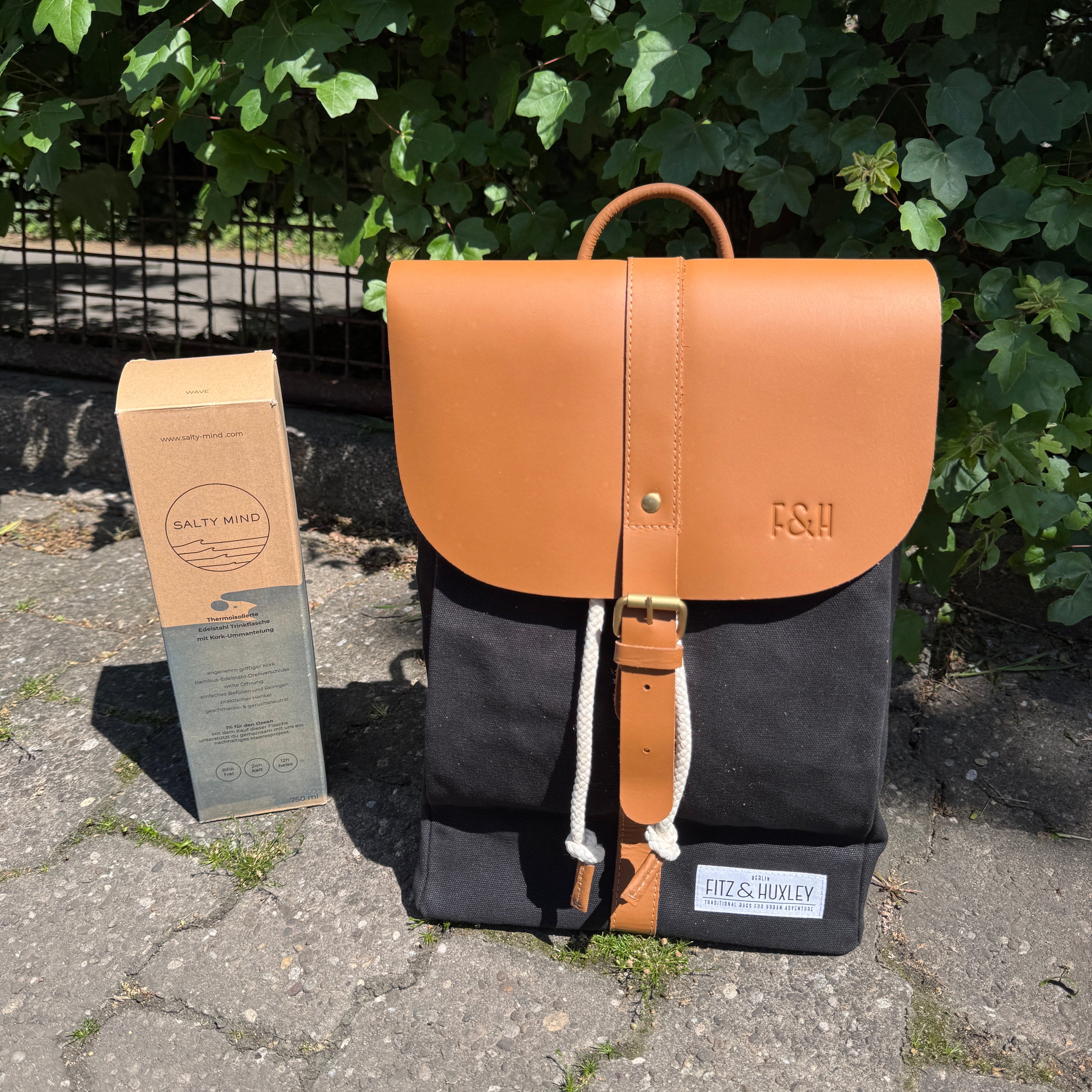 Mystery Unperfekt Rucksack "Let´s travel"