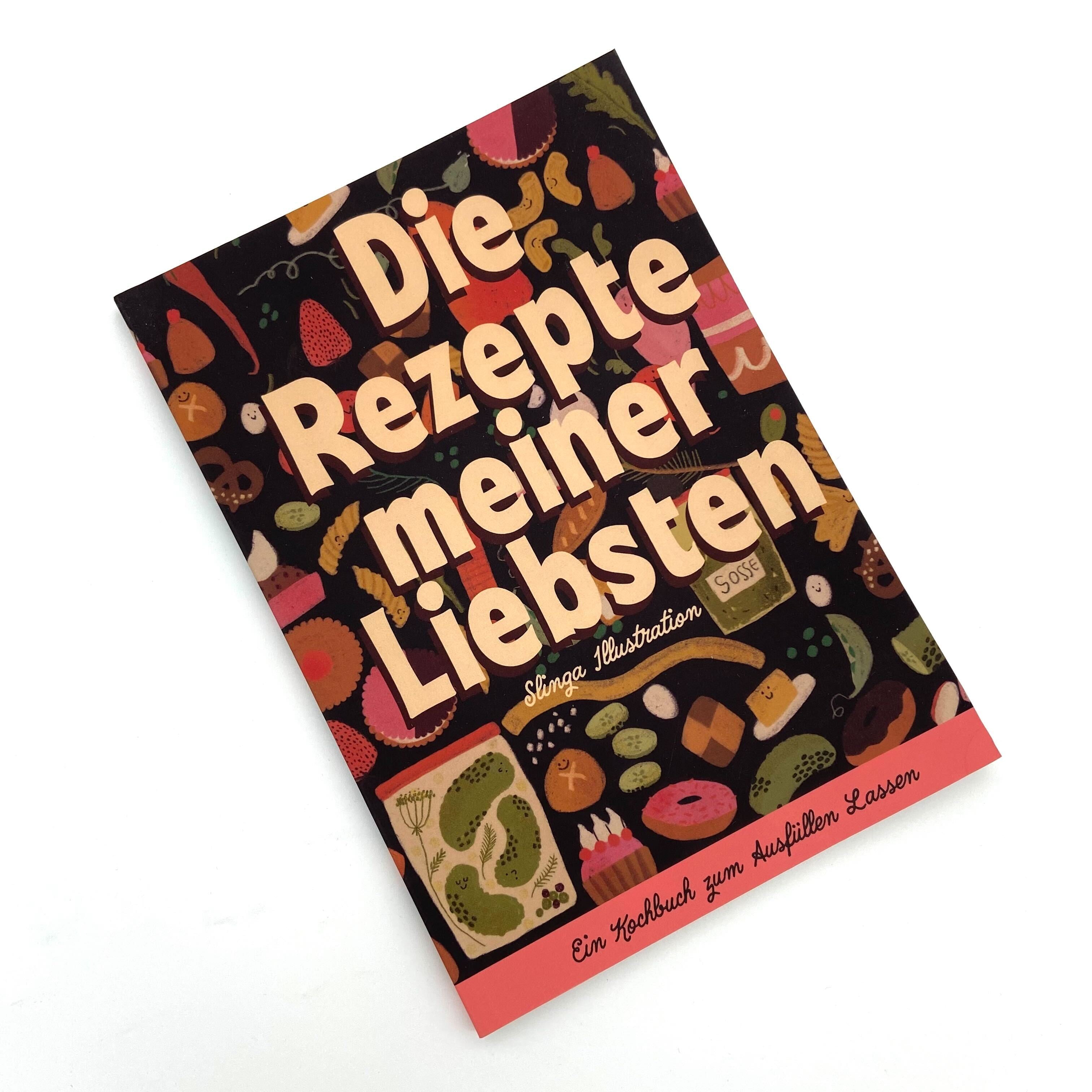 Slingashop Notizbuch "Die Rezepte meiner Liebsten"
