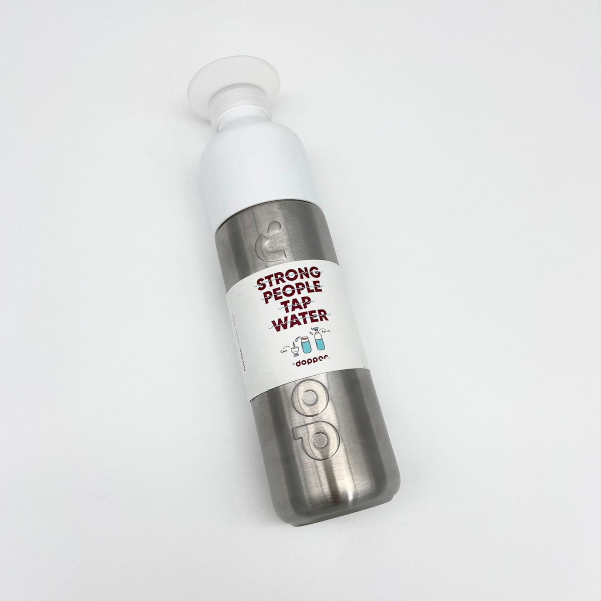 Dopper Solid Steel - Water Bottle - 490 ml