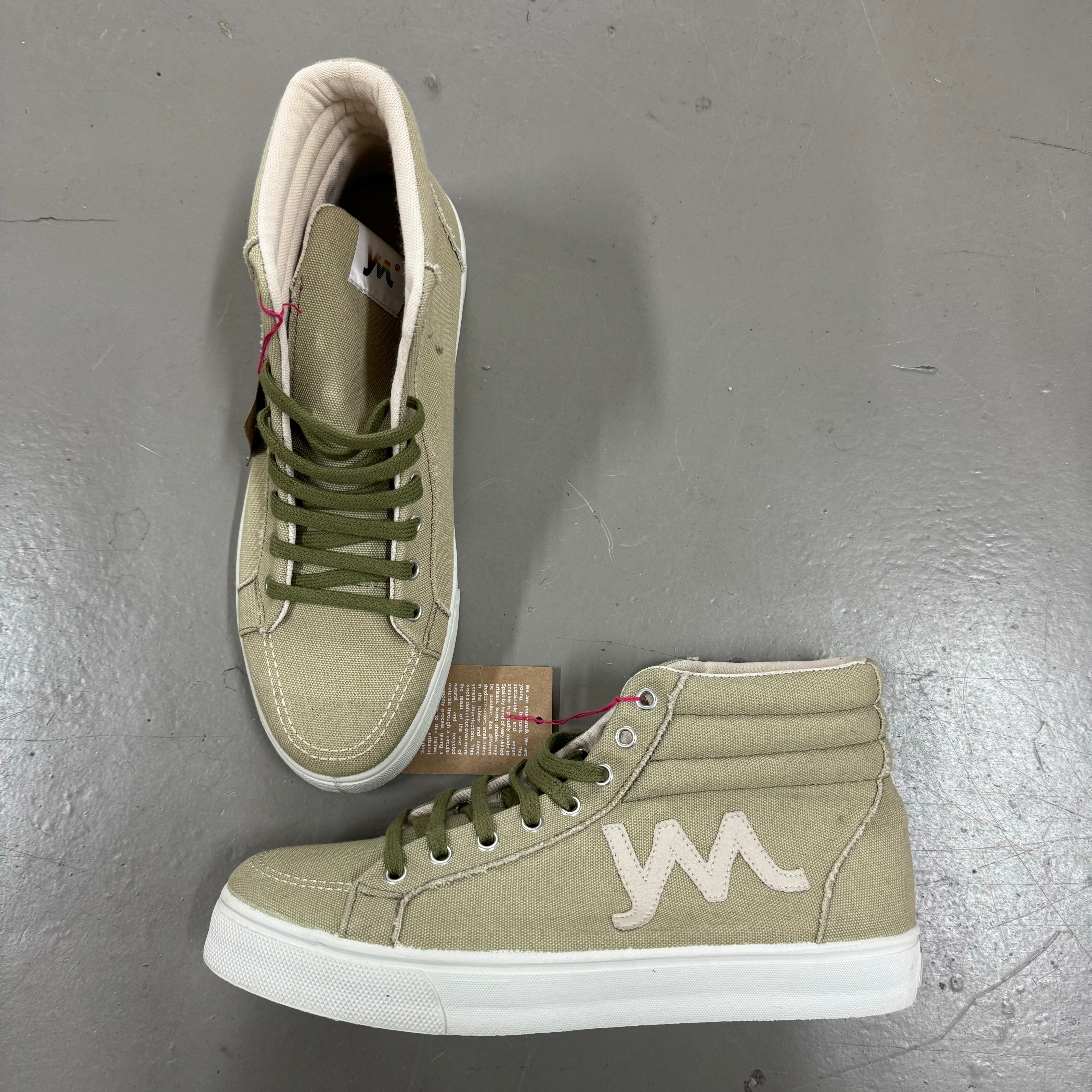 Youmans Unisex Canvas Sneaker "Manatee" - Grün