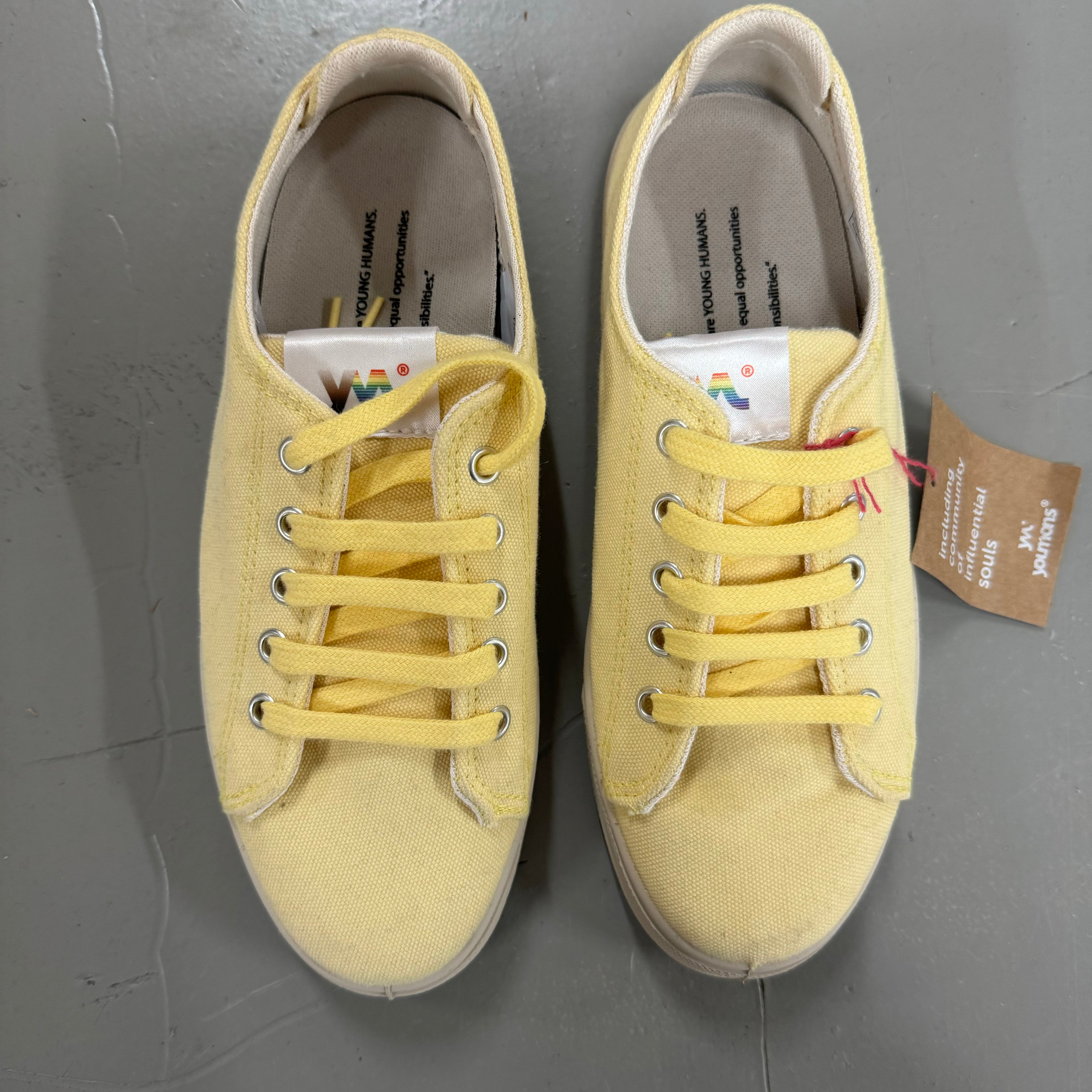 Youmans Unisex Canvas Sneaker "Dunedin" - Gelb
