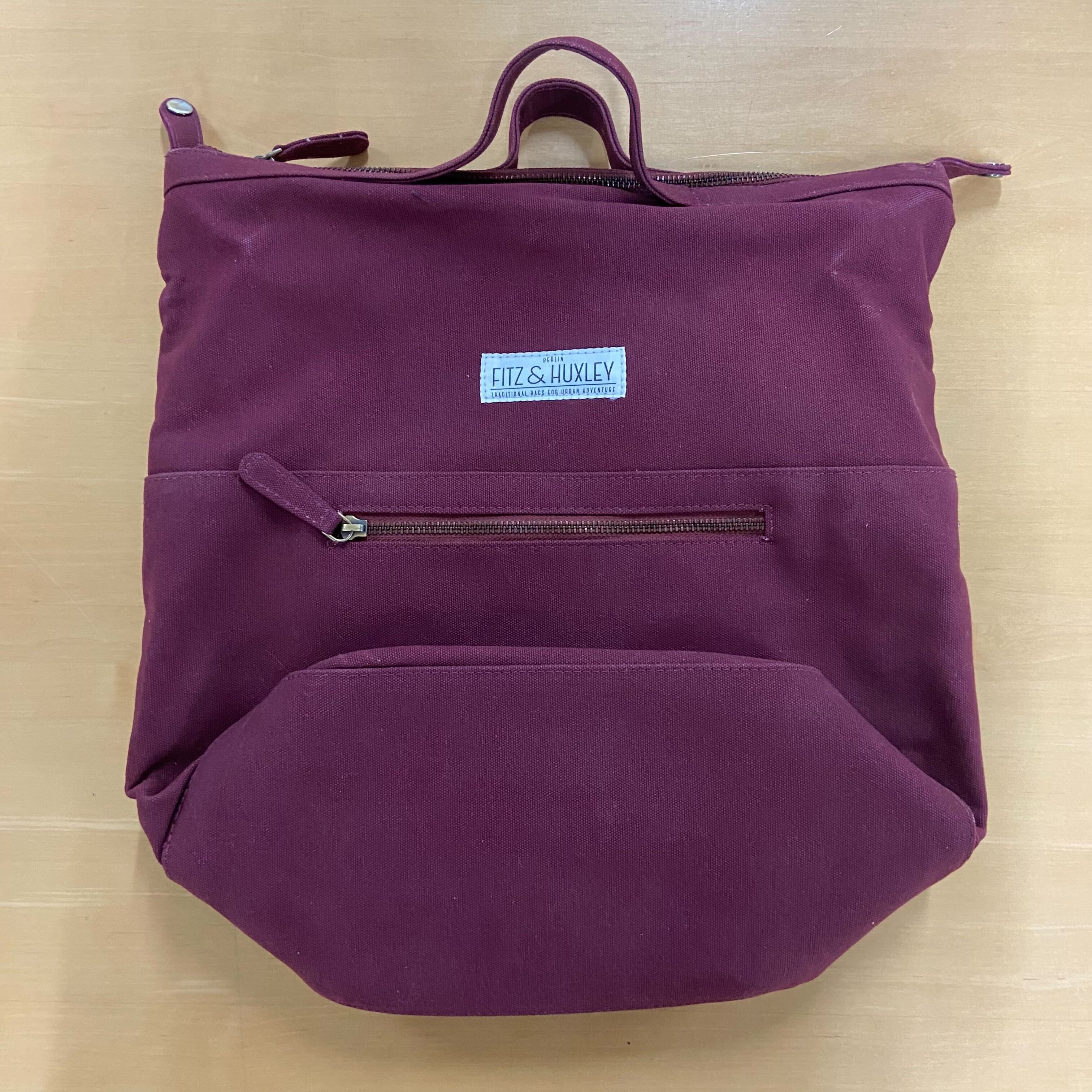 Fitz & Huxley Unisex Rucksack "CABRIO" Berry