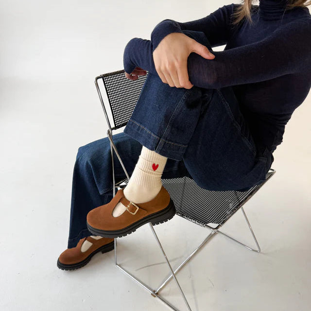 Jutelaune Socken "Heart"