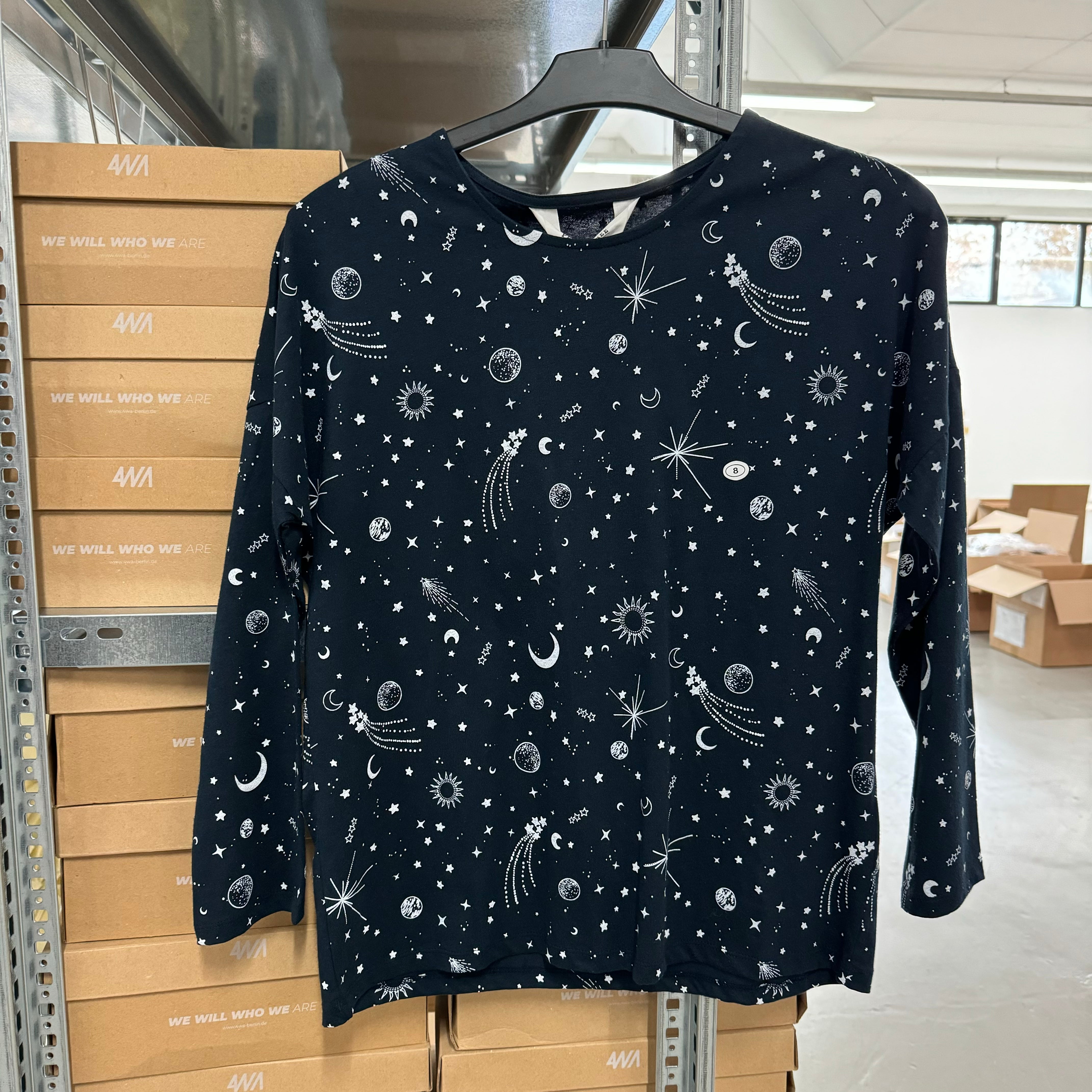 People Tree Shirt - Dunkelblau / UK10/36