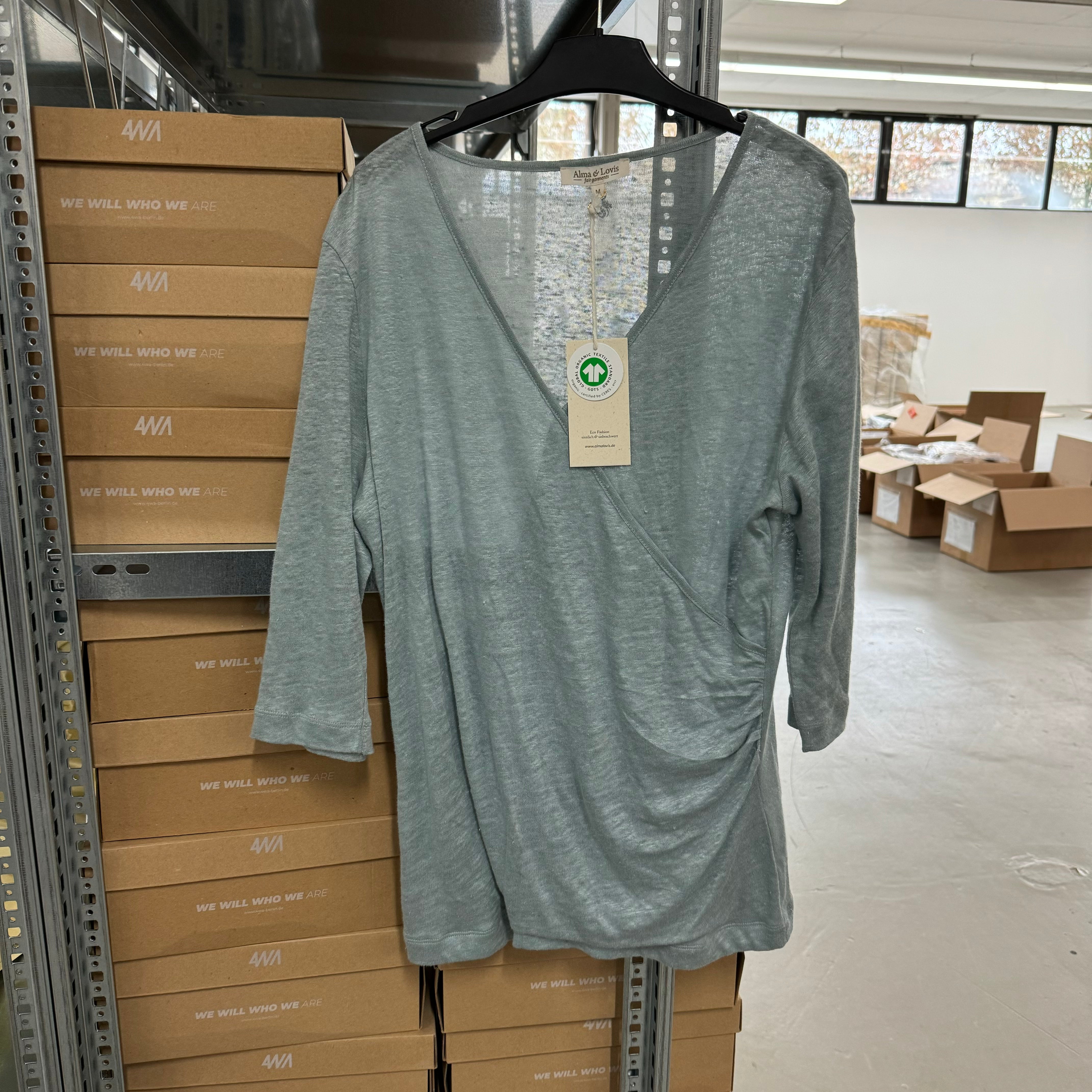 Alma & Lovis Shirt - blau/ M
