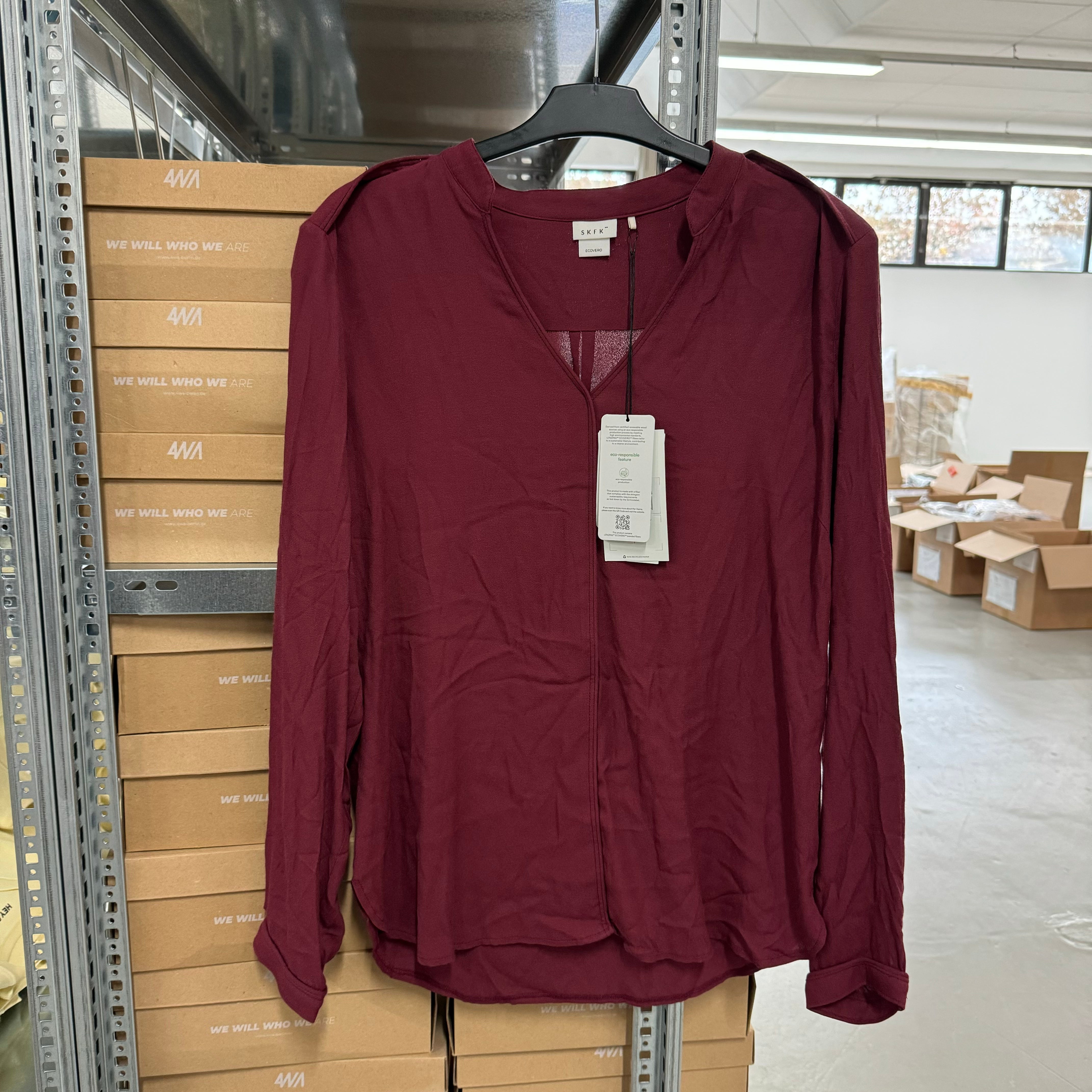 SKFK Bluse "Miranda" - Rot / S/38