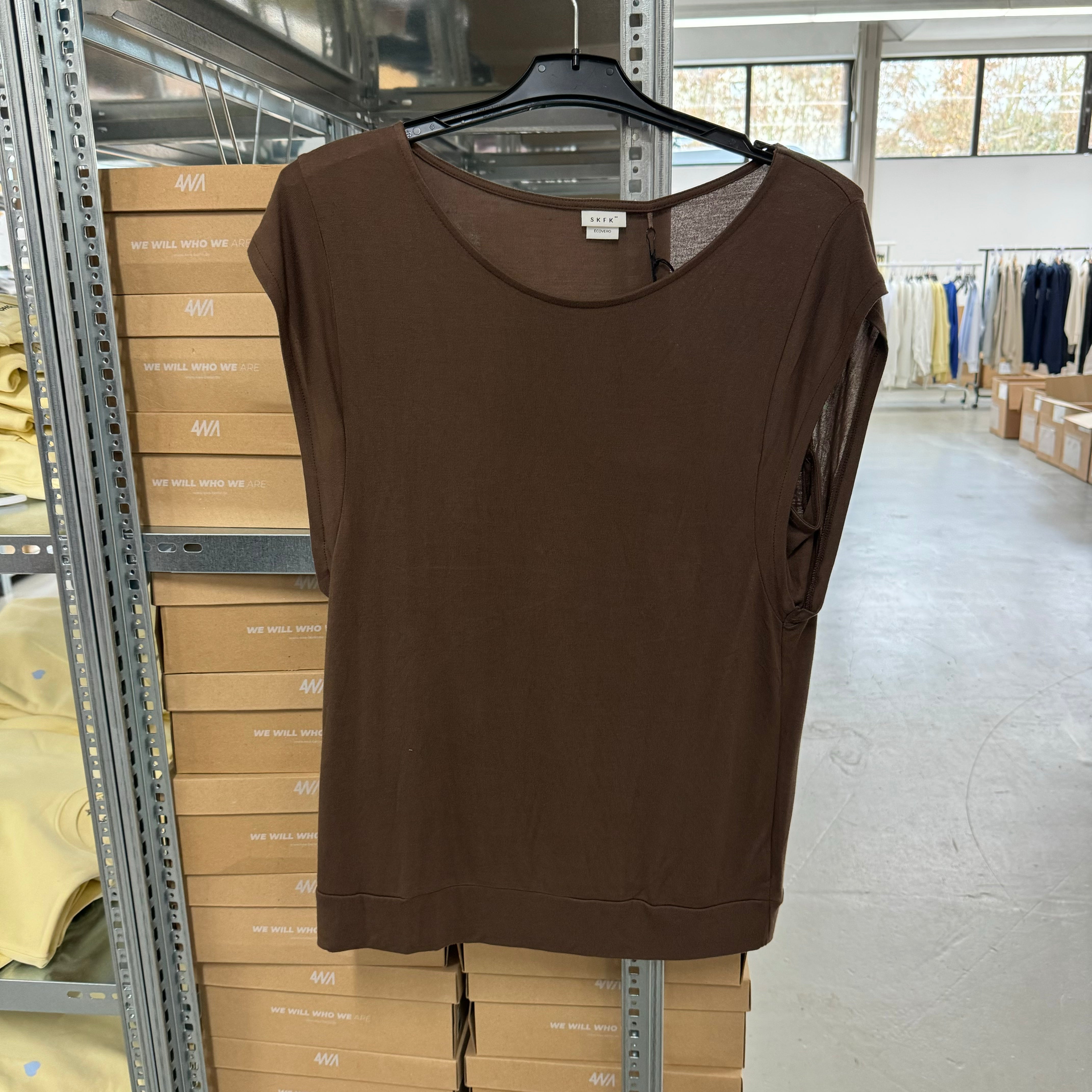SKFK Shirt "Maidalena" - Braun / M/42