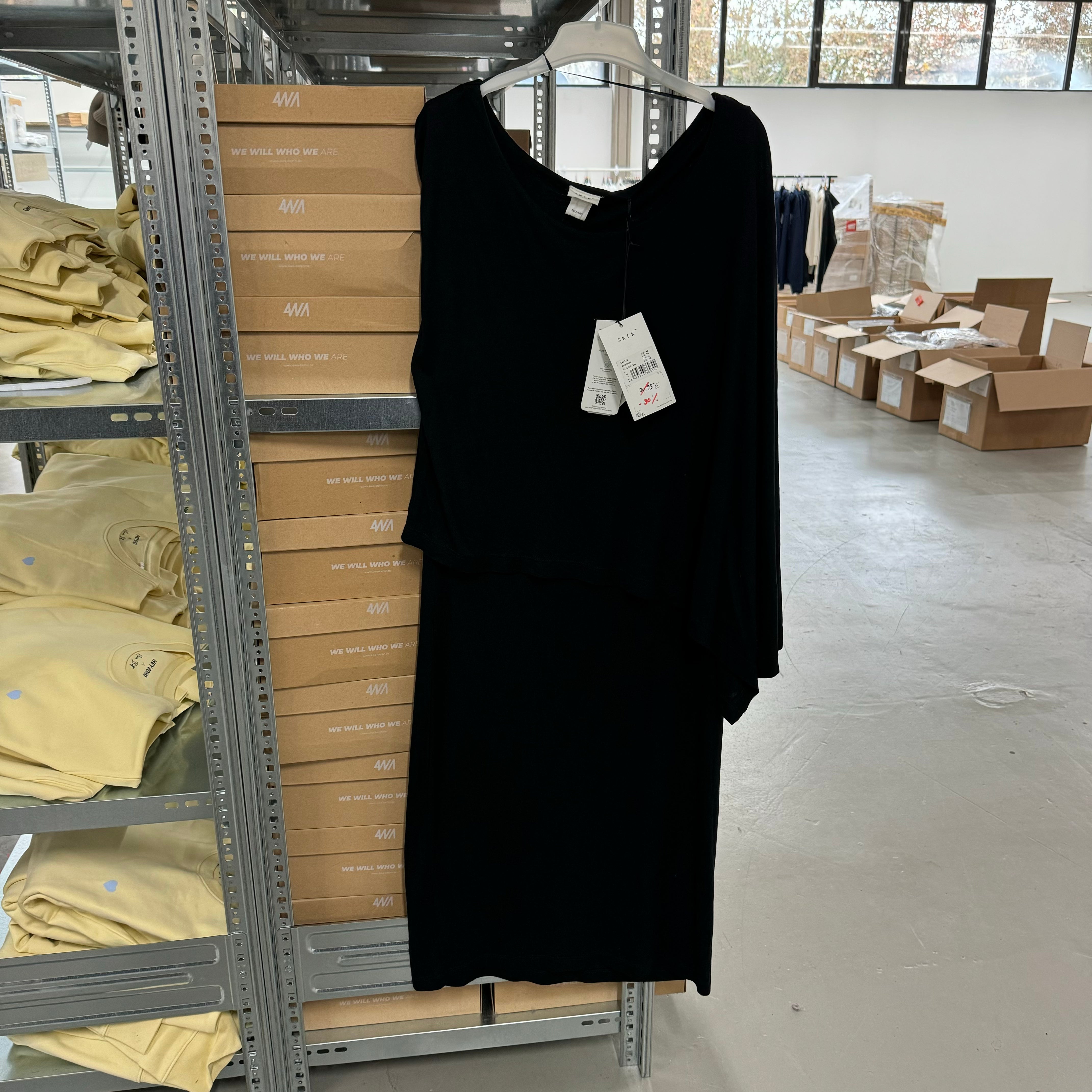 SKFK Kleid "Gartze" - Schwarz / L/44