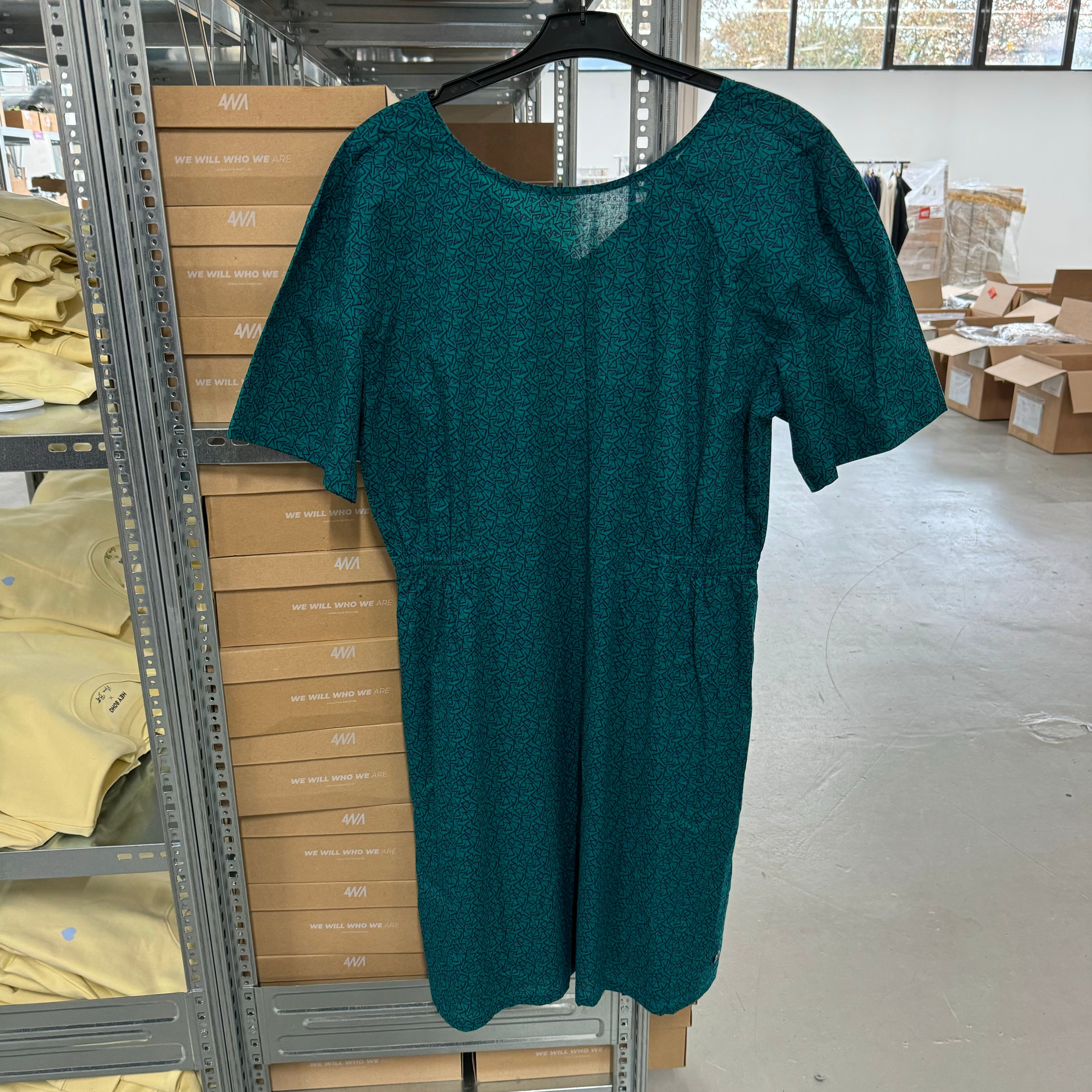 TRANQUILLO Kleid - Petrol / 40/M