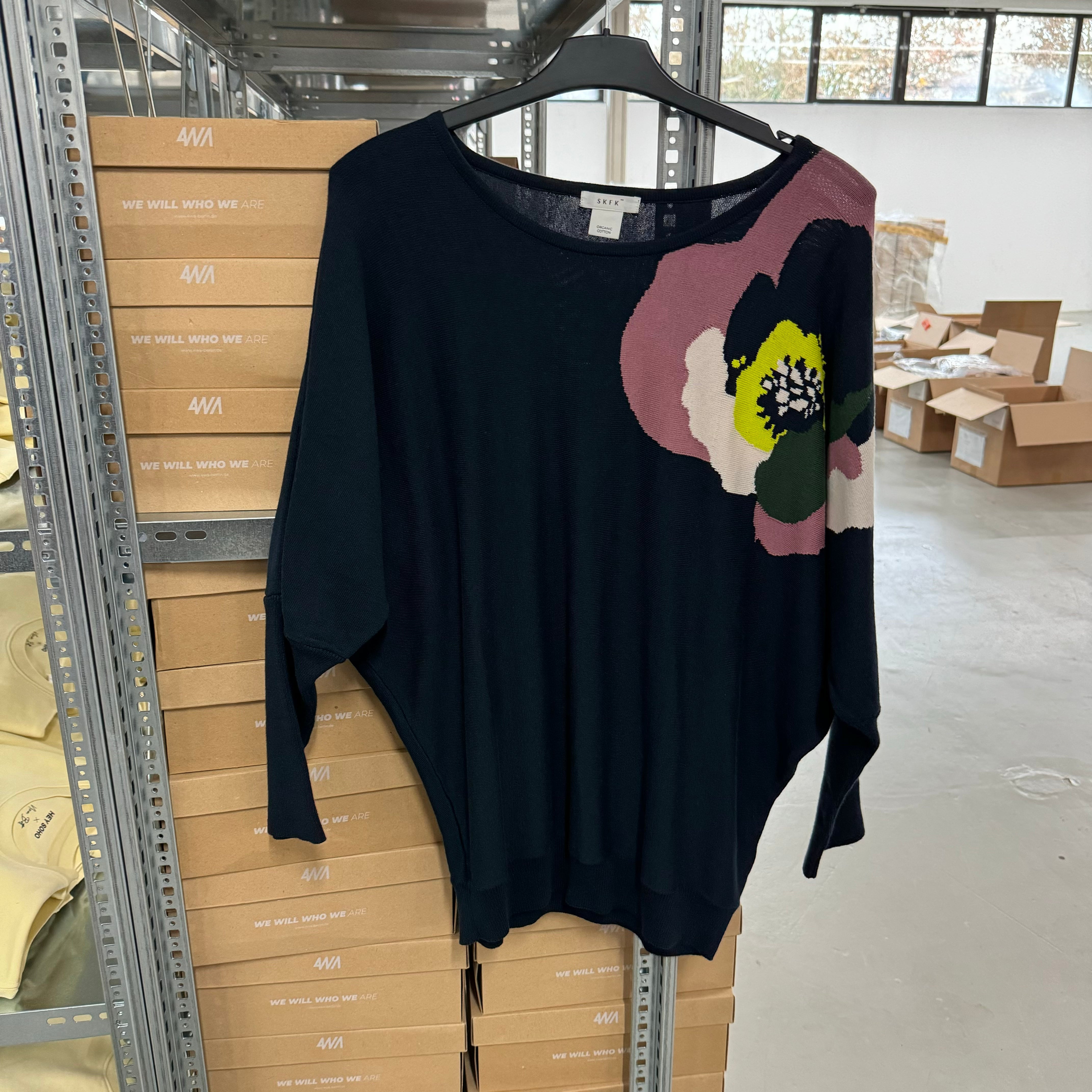 SKFK Pullover "Xadi" - Dunkelblau / L/44