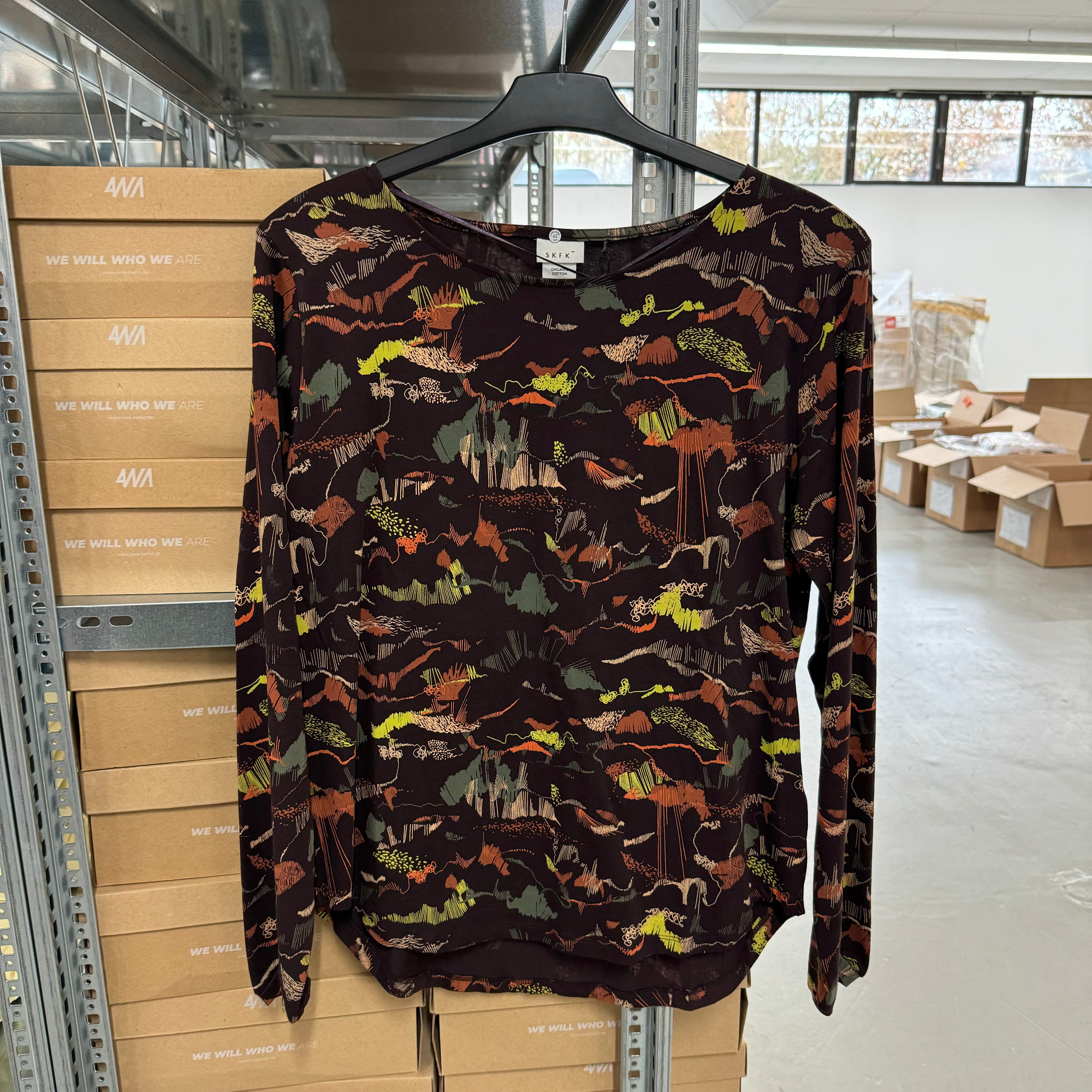 SKFK Shirt "Tea" - Warmes Braun / M/42