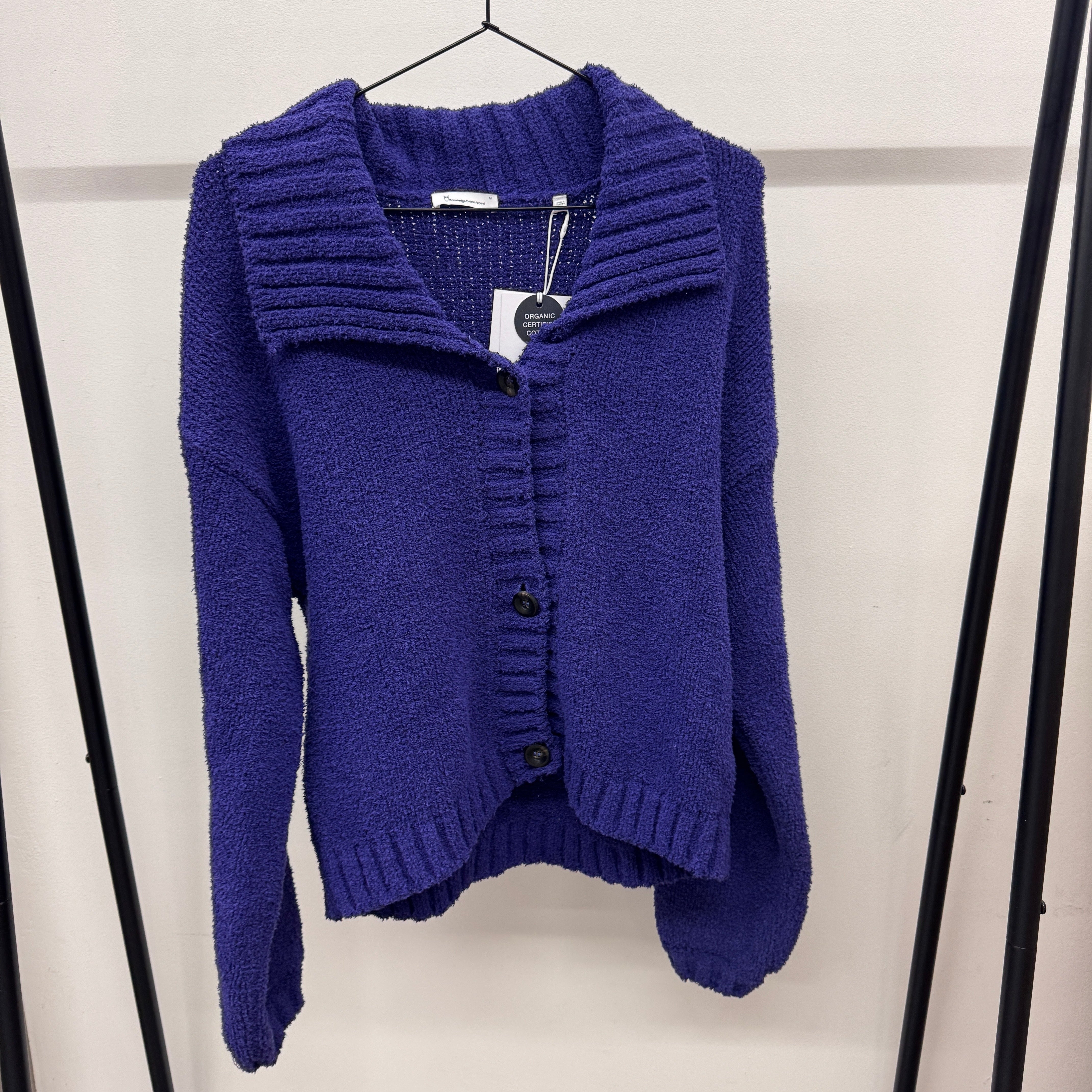 KnowledgeCotton Apparel Cardigan "Mouline"