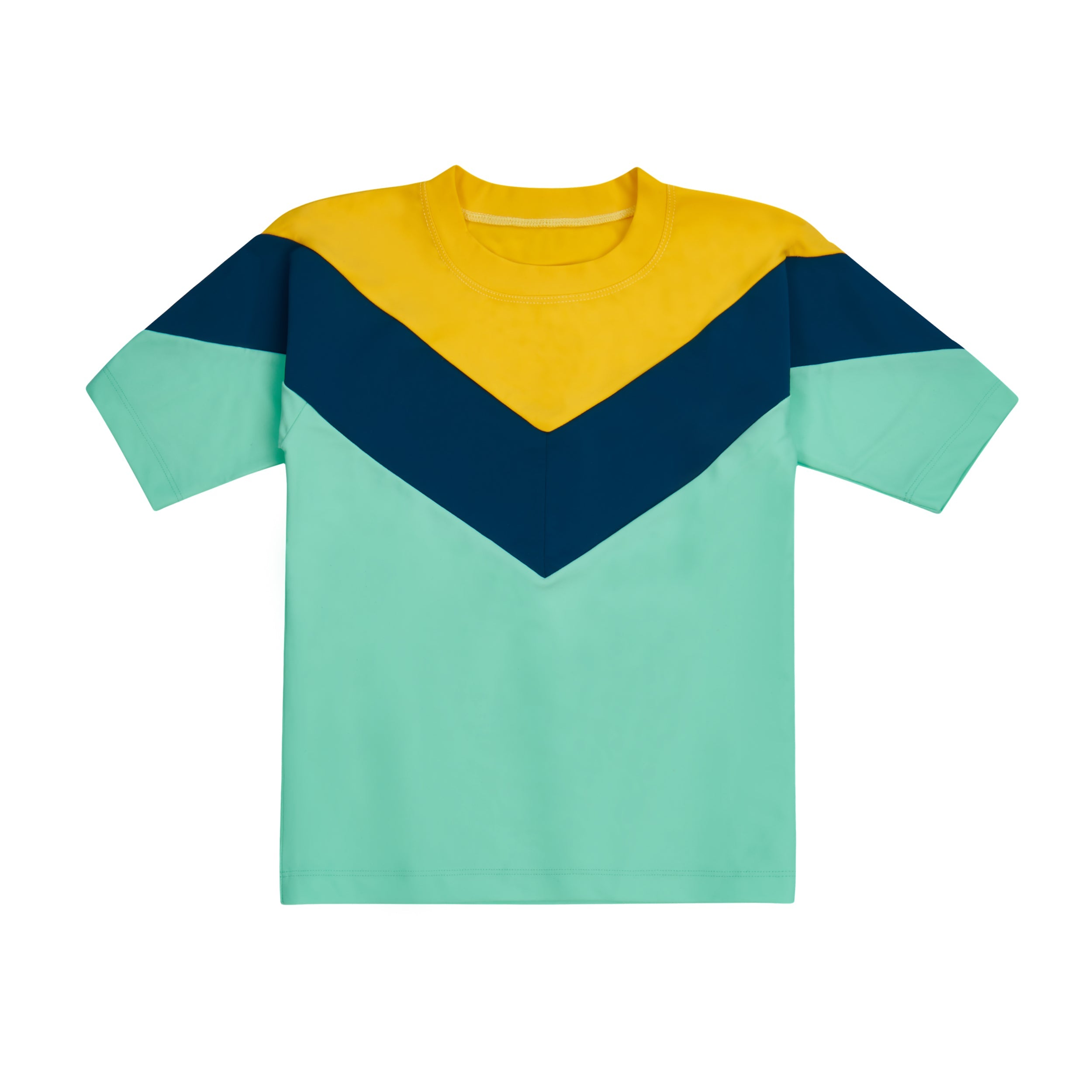 Manitober Kinder UV Shirt 86 92 Mint Yellow Green