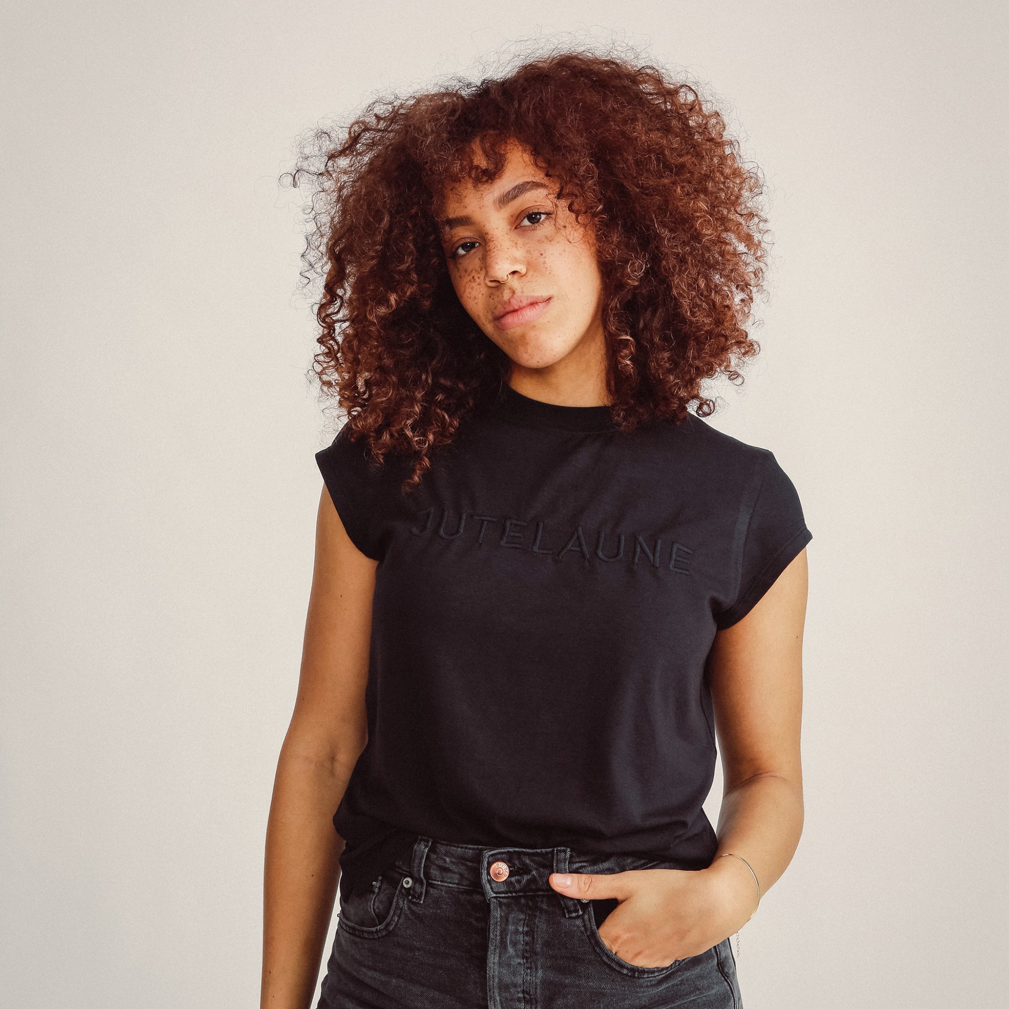 Jutelaune T-Shirt "Logo" Black