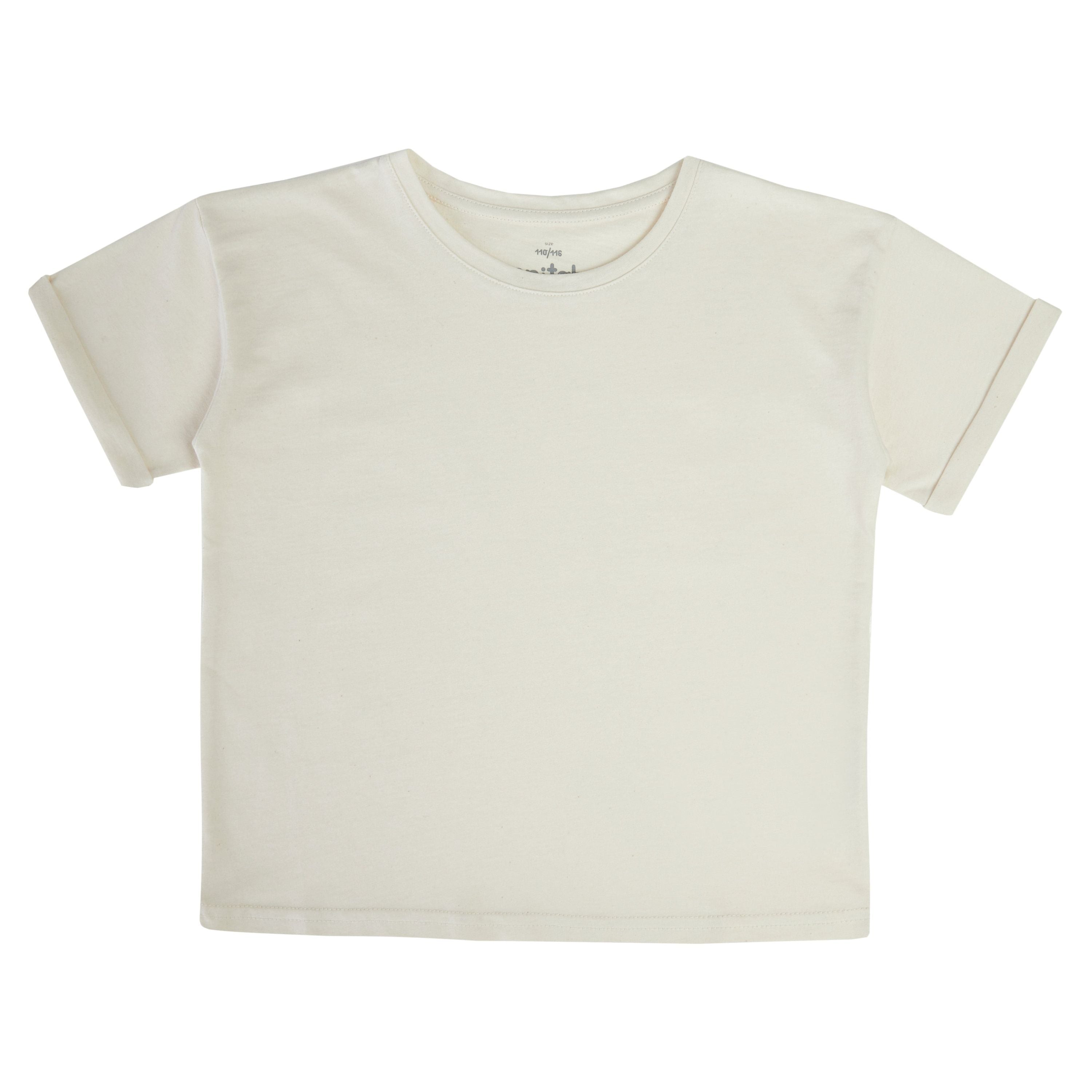 Manitober Kinder Basic T-Shirt - Undyed 146 152