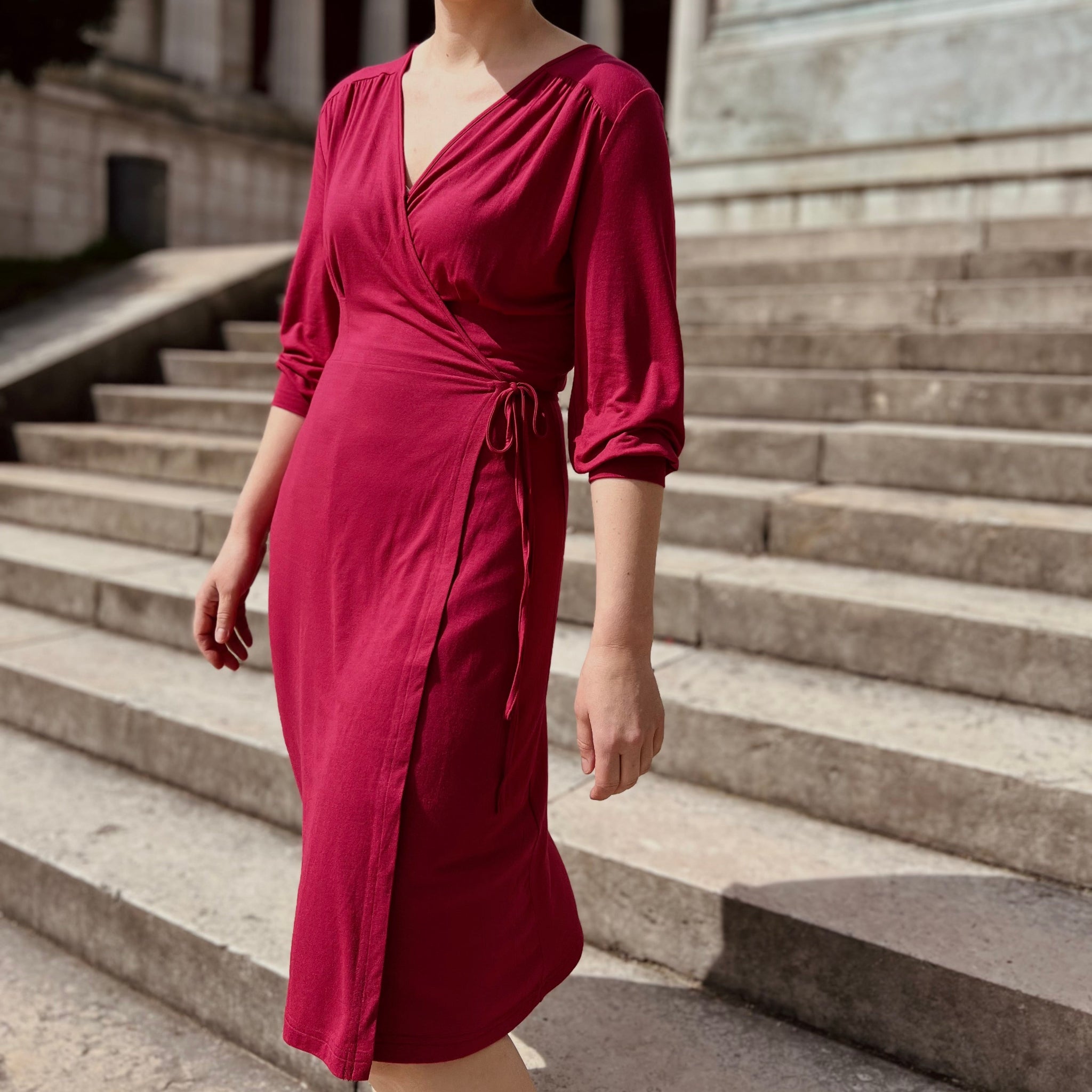 ME&MAY Kleid "Esther" Fuchsia