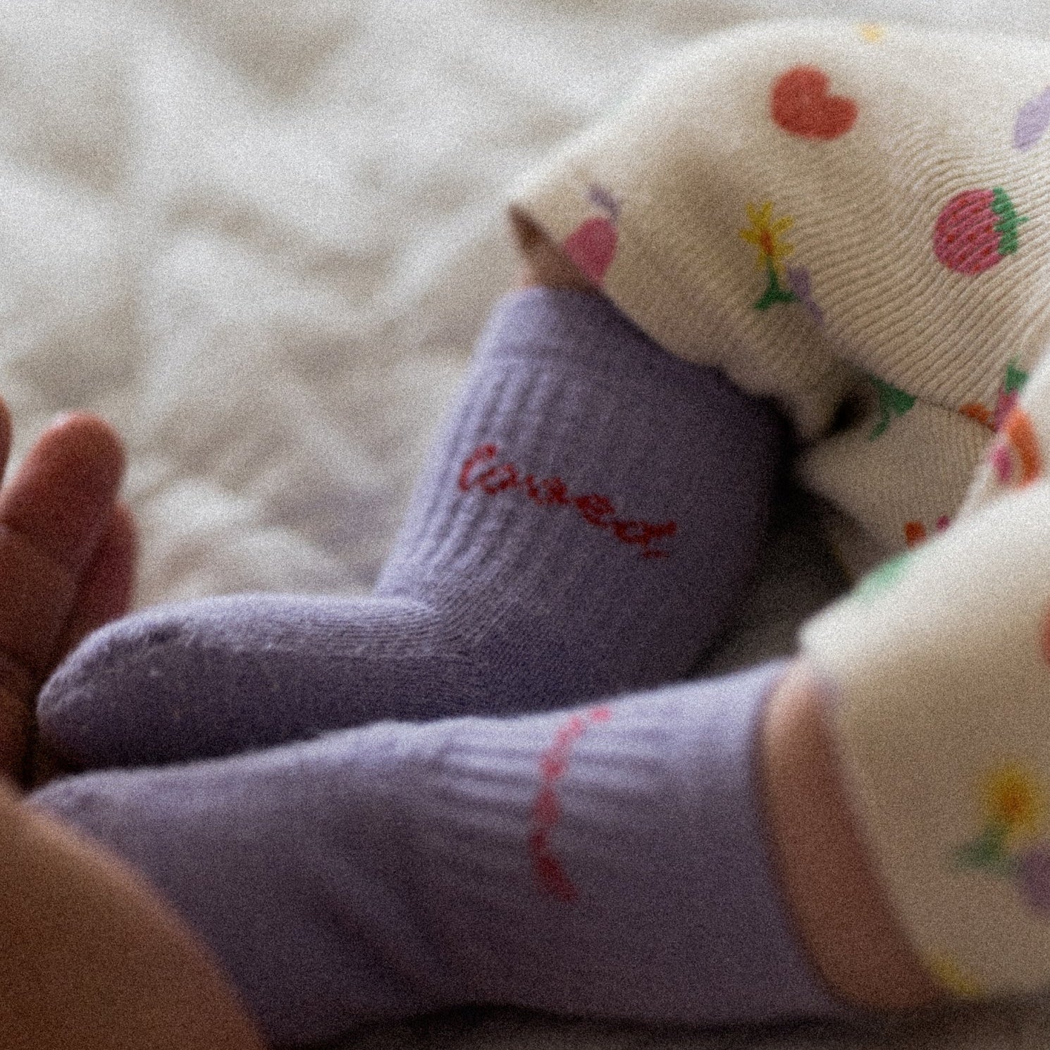 No Bad Days Club Baby/Kids Socken "LOVED"
