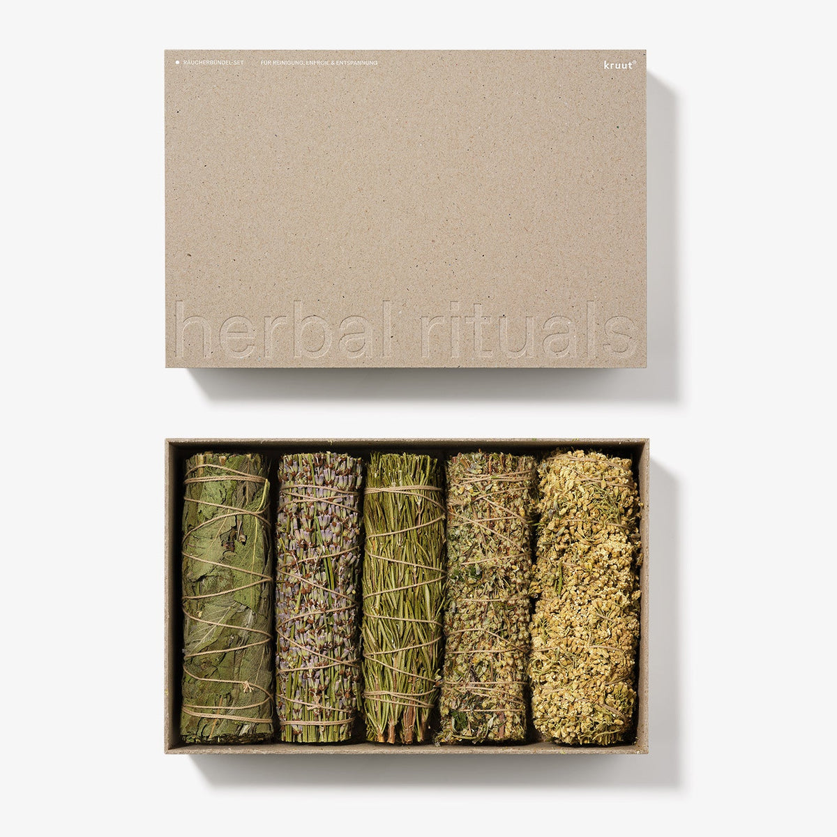 kruut 5er-Set Räucherbündel "Herbal Rituals" Bio* Default Title
