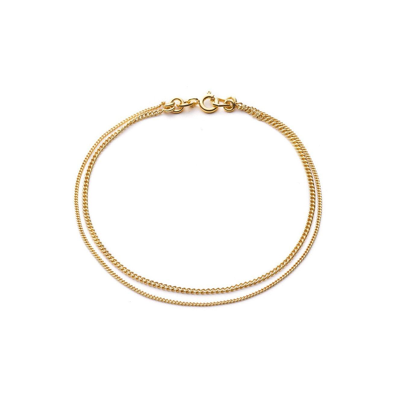 Jukserei Armband "Le Double Grumetta" Gold