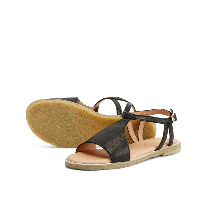GRAND STEP SHOES Sandalen "ELDORA LEATHER" Black