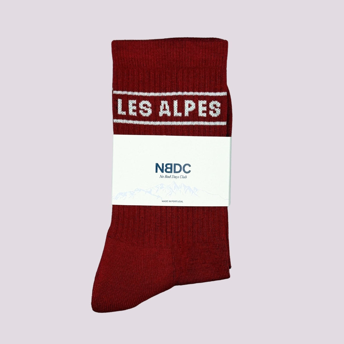 No Bad Days Club Socken "LES ALPES"
