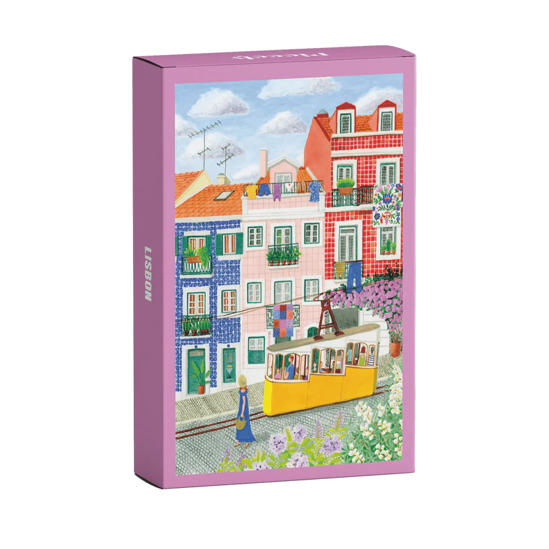 Piecely Mini Puzzle 99 Teile Lisbon 10 x 14 cm