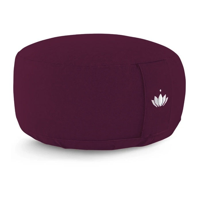 Lotuscrafts Meditationskissen Lotus (H: 15cm) MIT BESTICKUNG