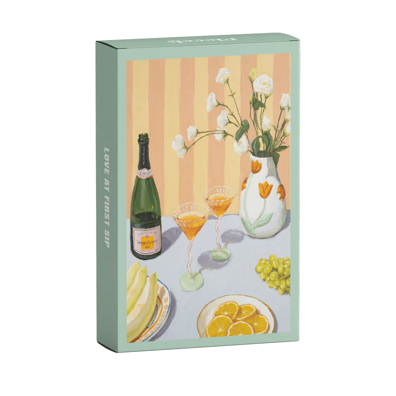 Piecely Mini Puzzle 99 Teile Love At First Sip 10 x 14 cm