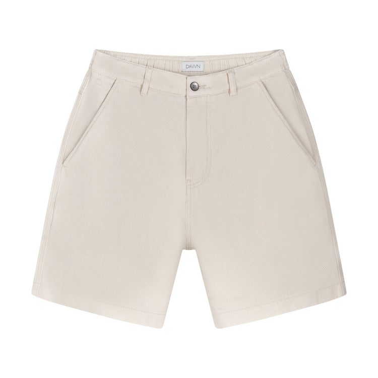 DAWN Denim Männer Shorts "SHORTY" Ecru