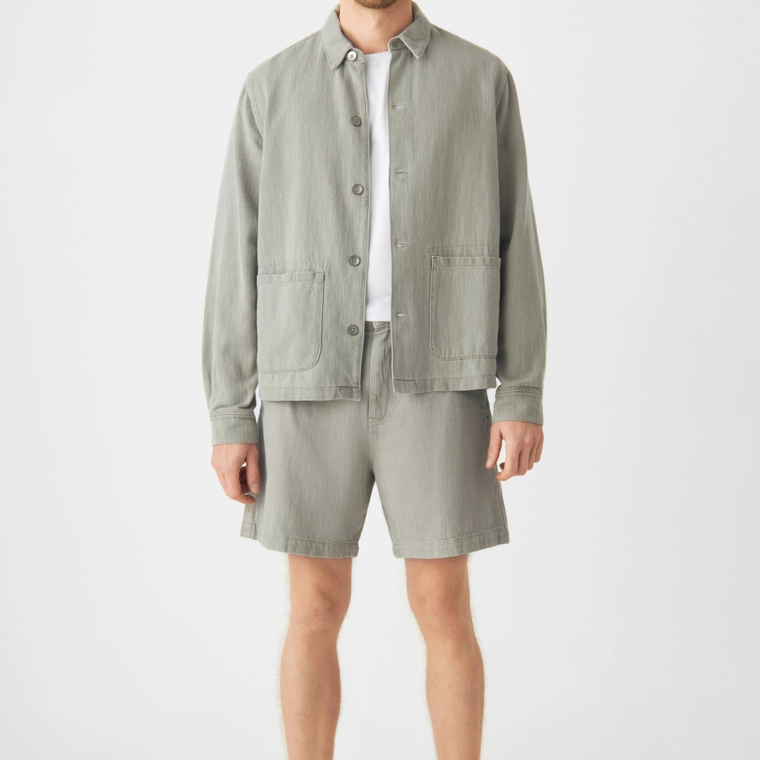 DAWN Denim Männer Shorts "SHORTY" Rock Olive