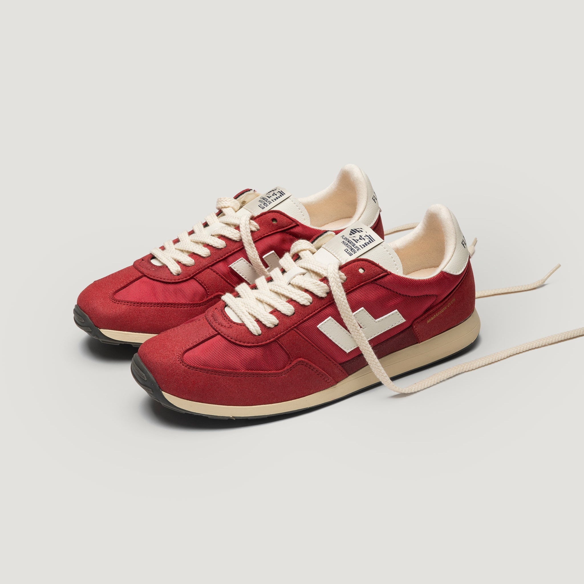 Flamingo's Life Unisex Sneaker "Marathon Club" Scarlet