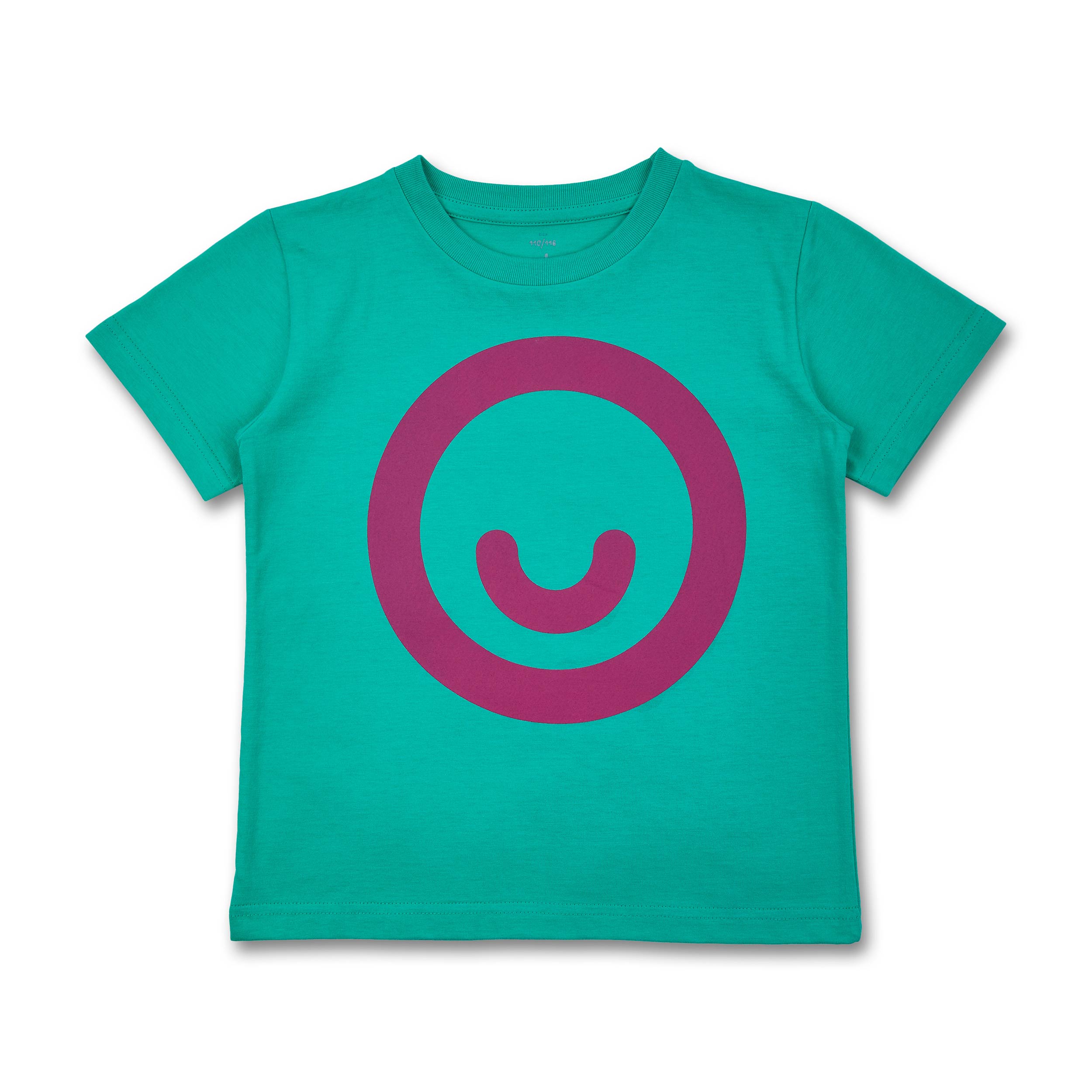 Manitober Unisex T-Shirt "Smiley" L Mint