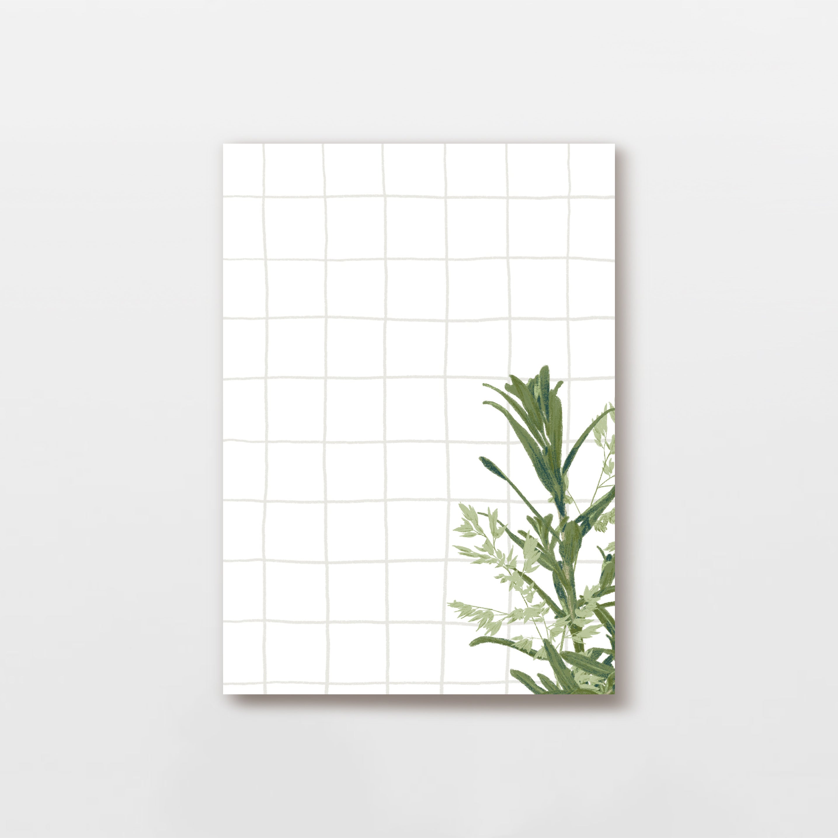 Wildblumen Atelier Notizblock DINA6