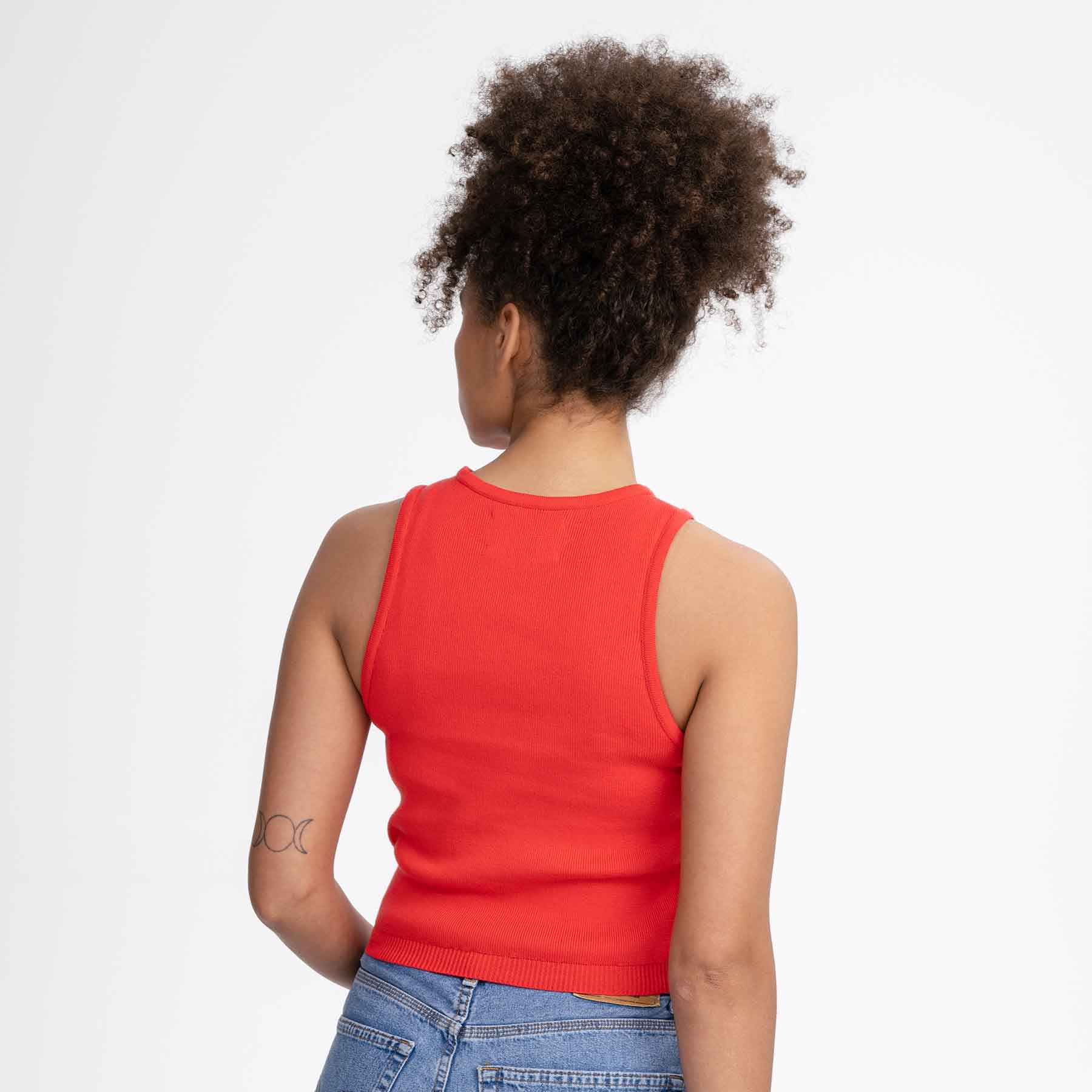 MELA Damen Strick Top "NIKARA"