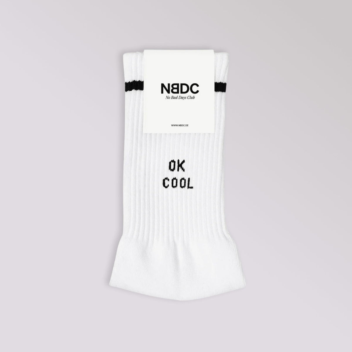 No Bad Days Club Statement Socken "OK COOL"