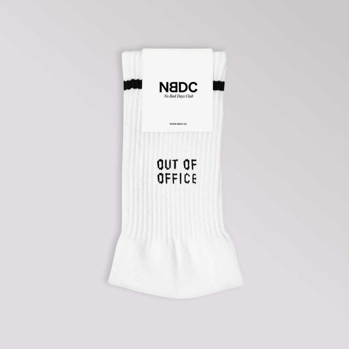 No Bad Days Club Statement Socken "OUT OF OFFICE"