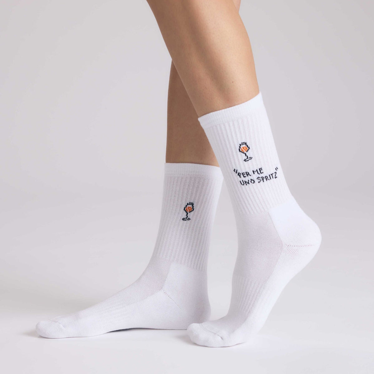 No Bad Days Club Tennissocken "PER ME UNO SPRITZ"